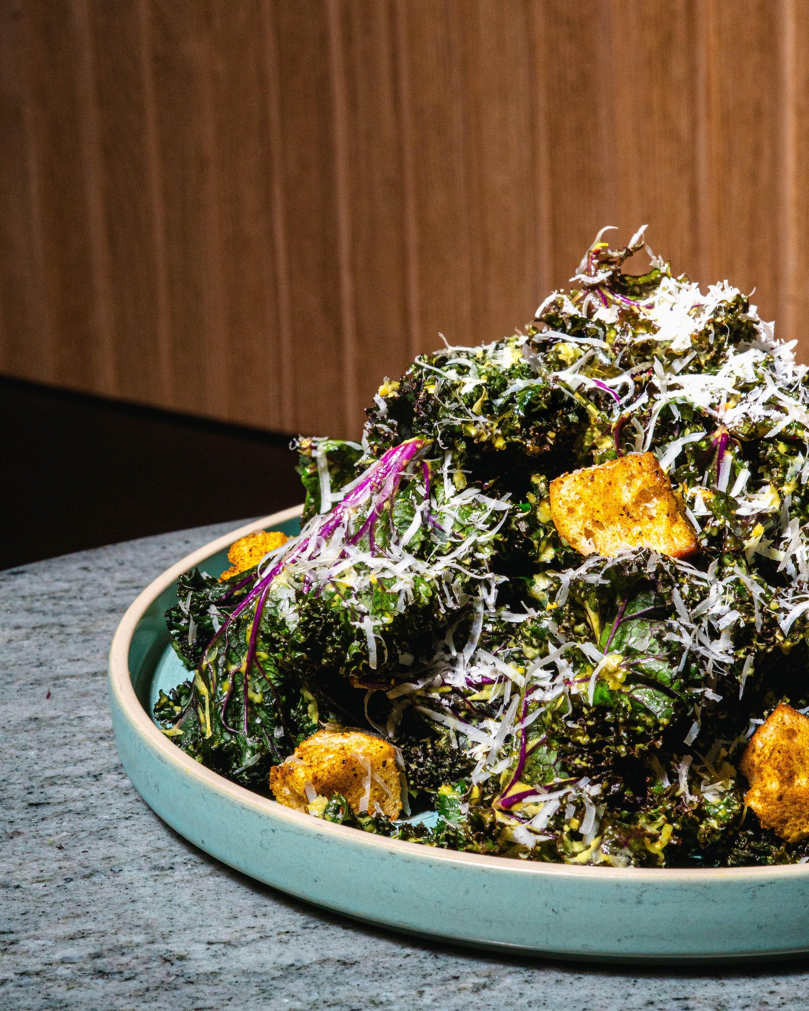 Kurry Kale Cesar Salad