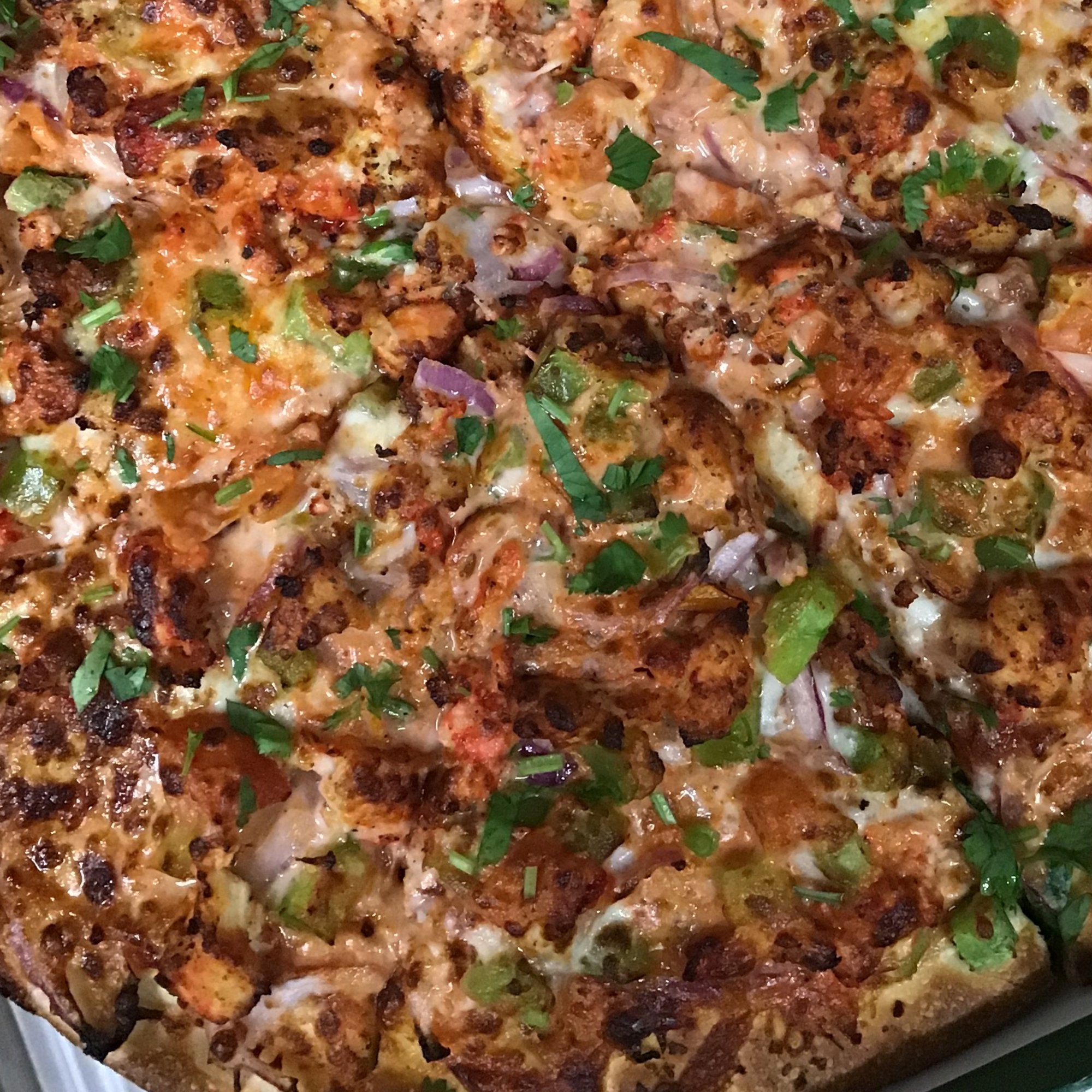 Butter Chicken Pizza
