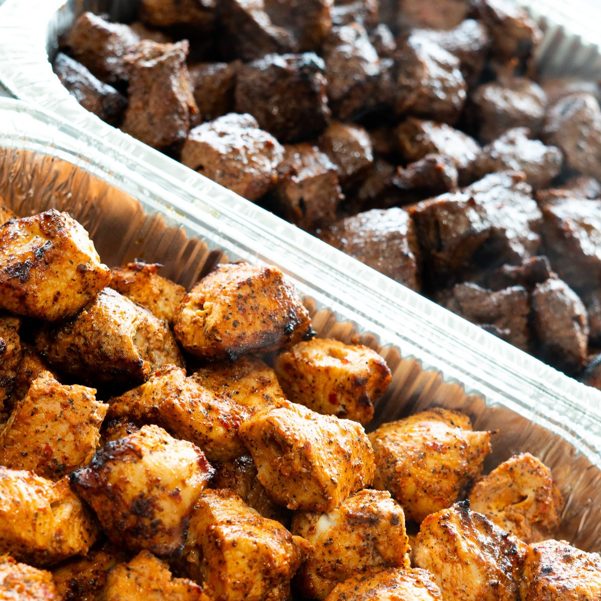 Chicken & Beef Filet Kebab Catering Package