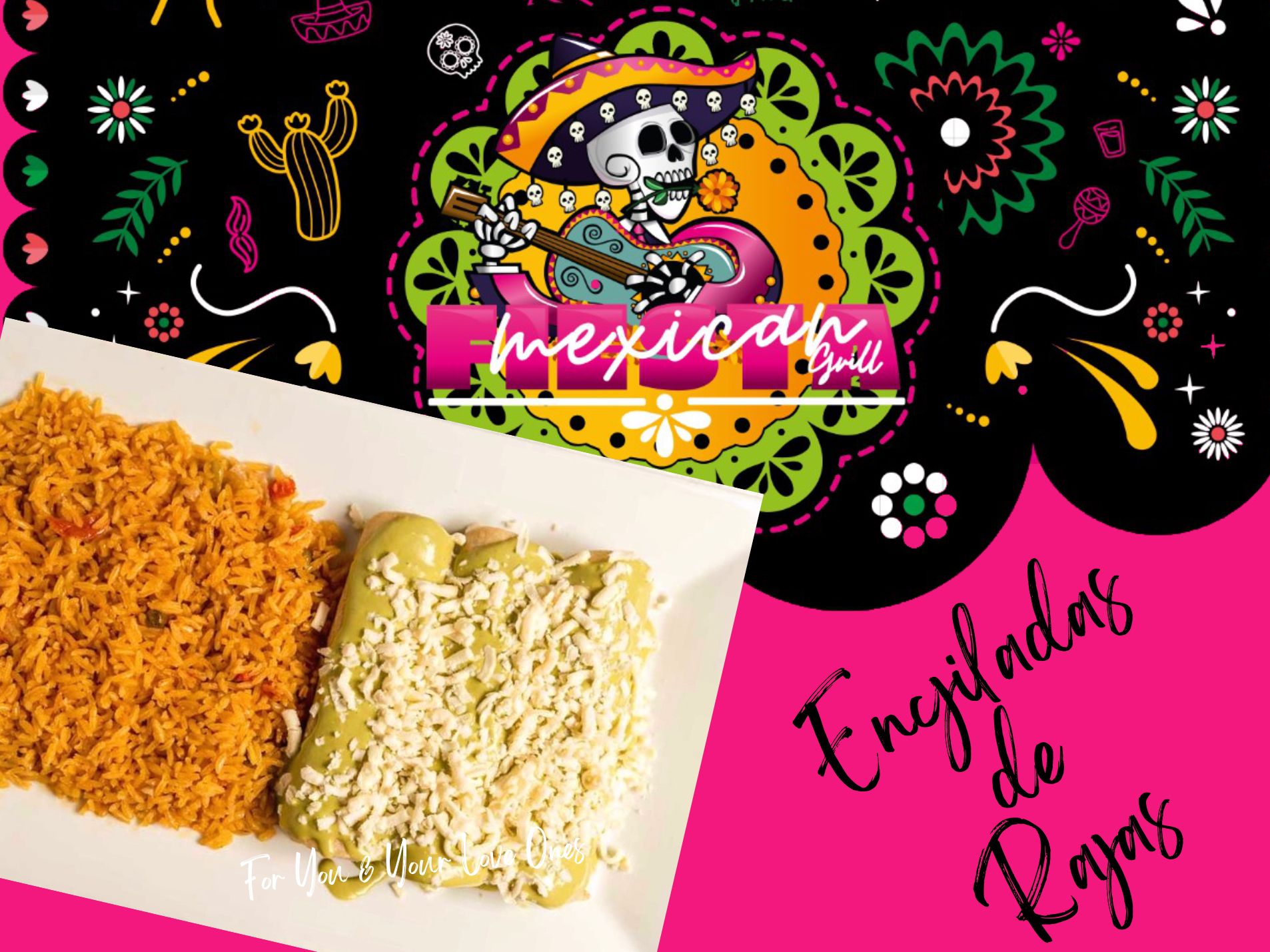 ENCHILADAS DE RAJAS