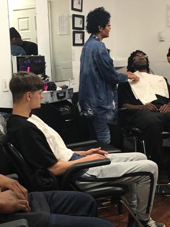 Images Preparing People Barber Styling College