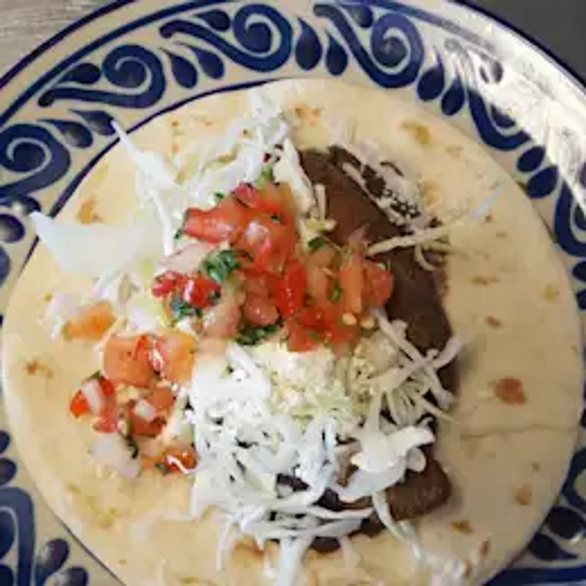 Aguacate Con Queso Taco