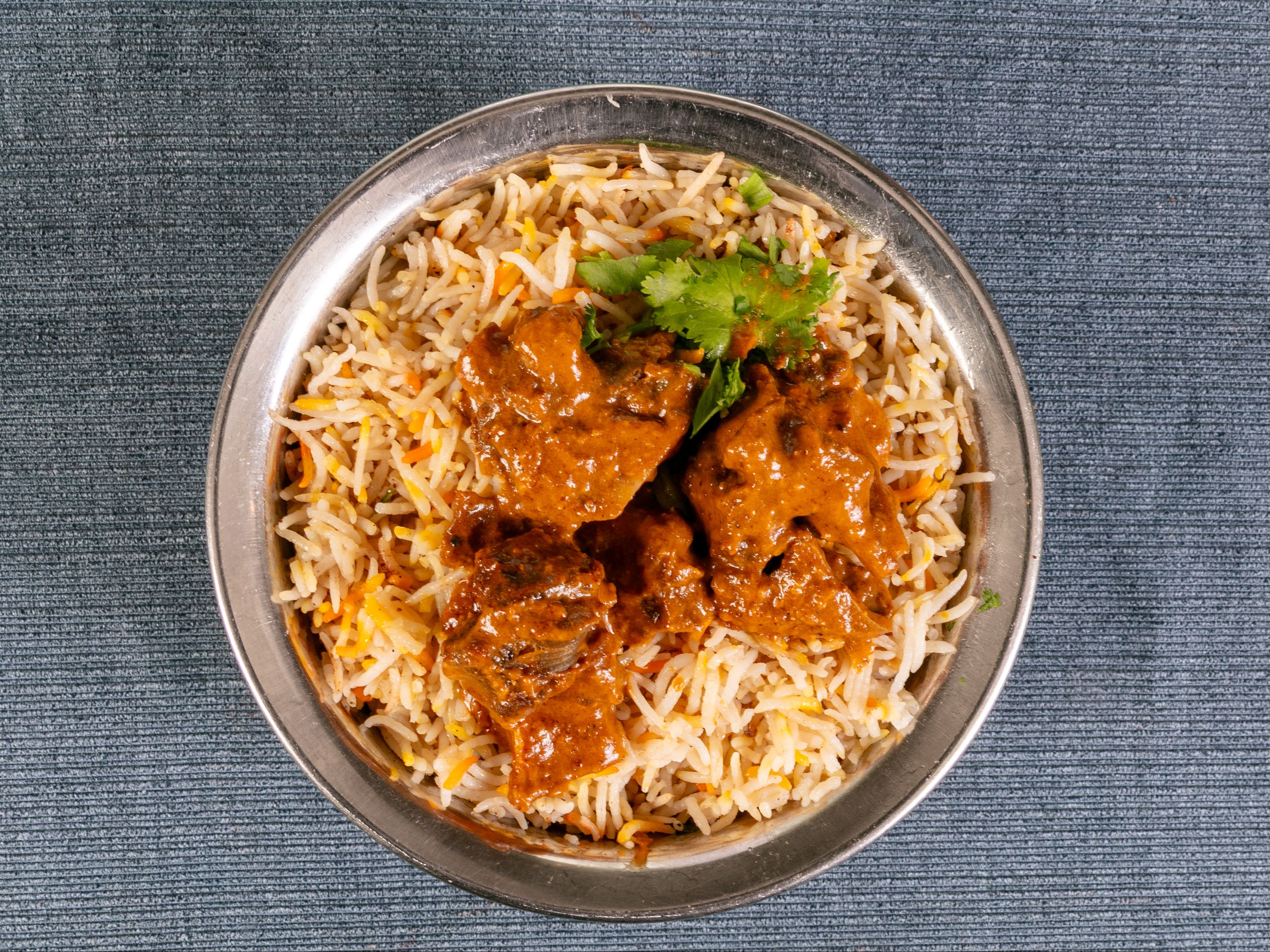 Goat Dum Biryani