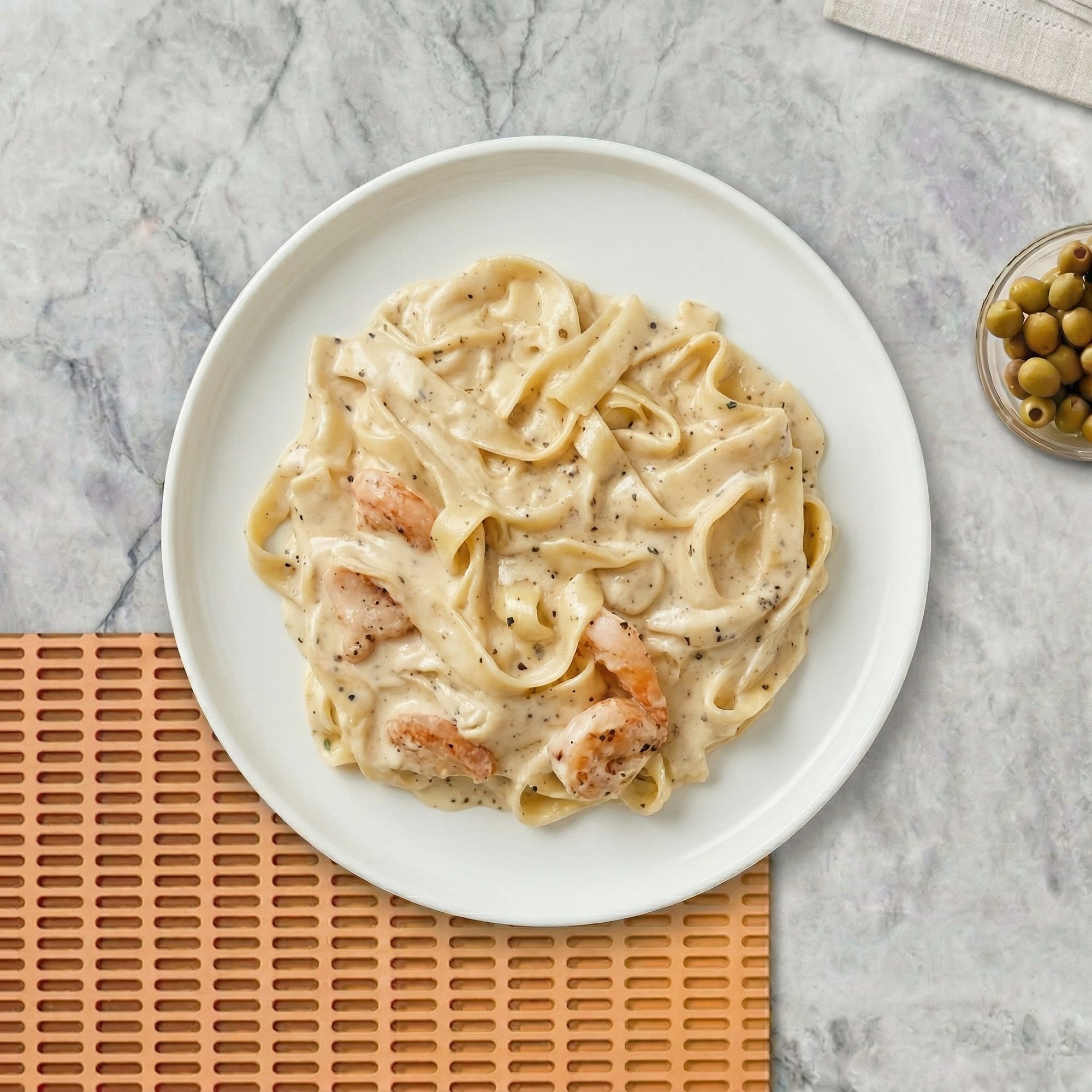 Shrimp Alfredo