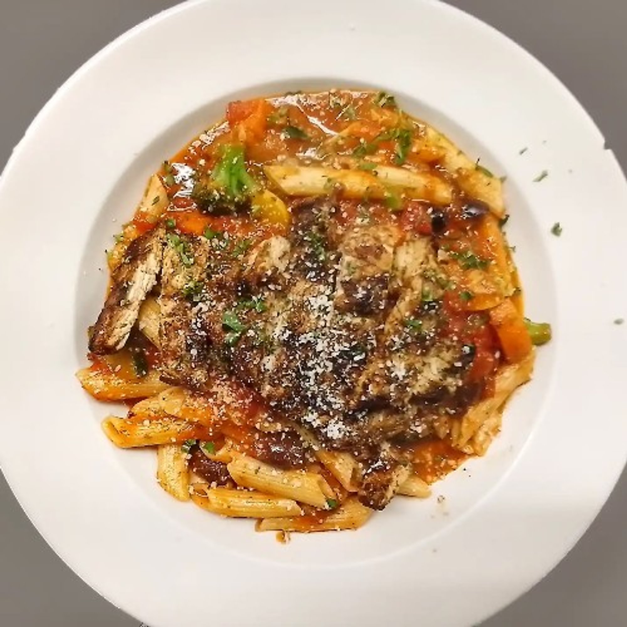 Chicken Mediterranean Penne Pasta