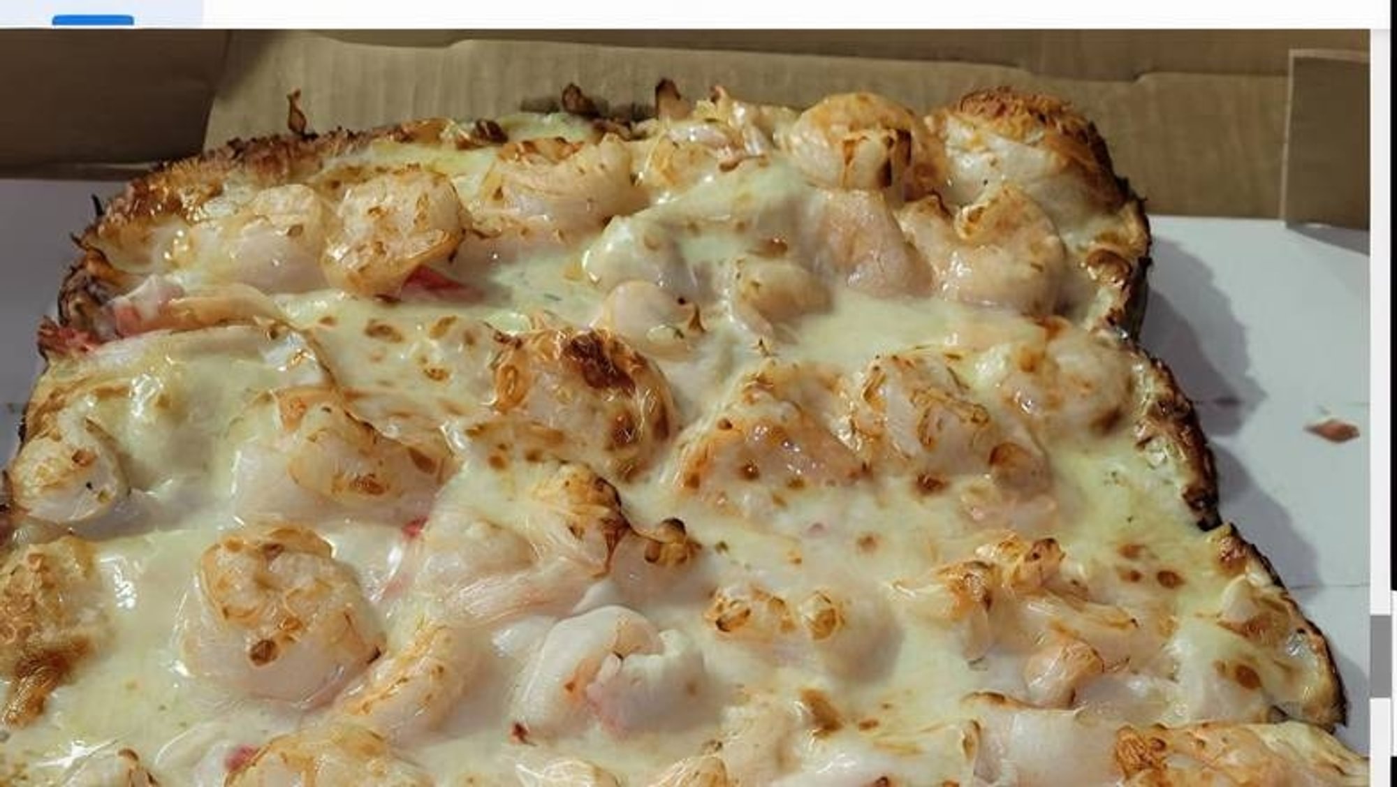 8" Seafood Pizza