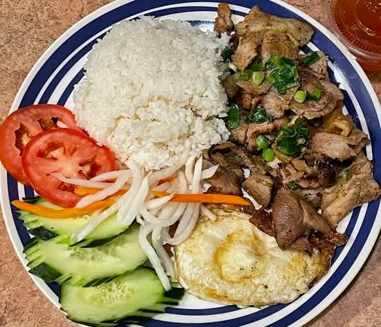 C3 - Grilled Pork - Com Thit Nuong Opla