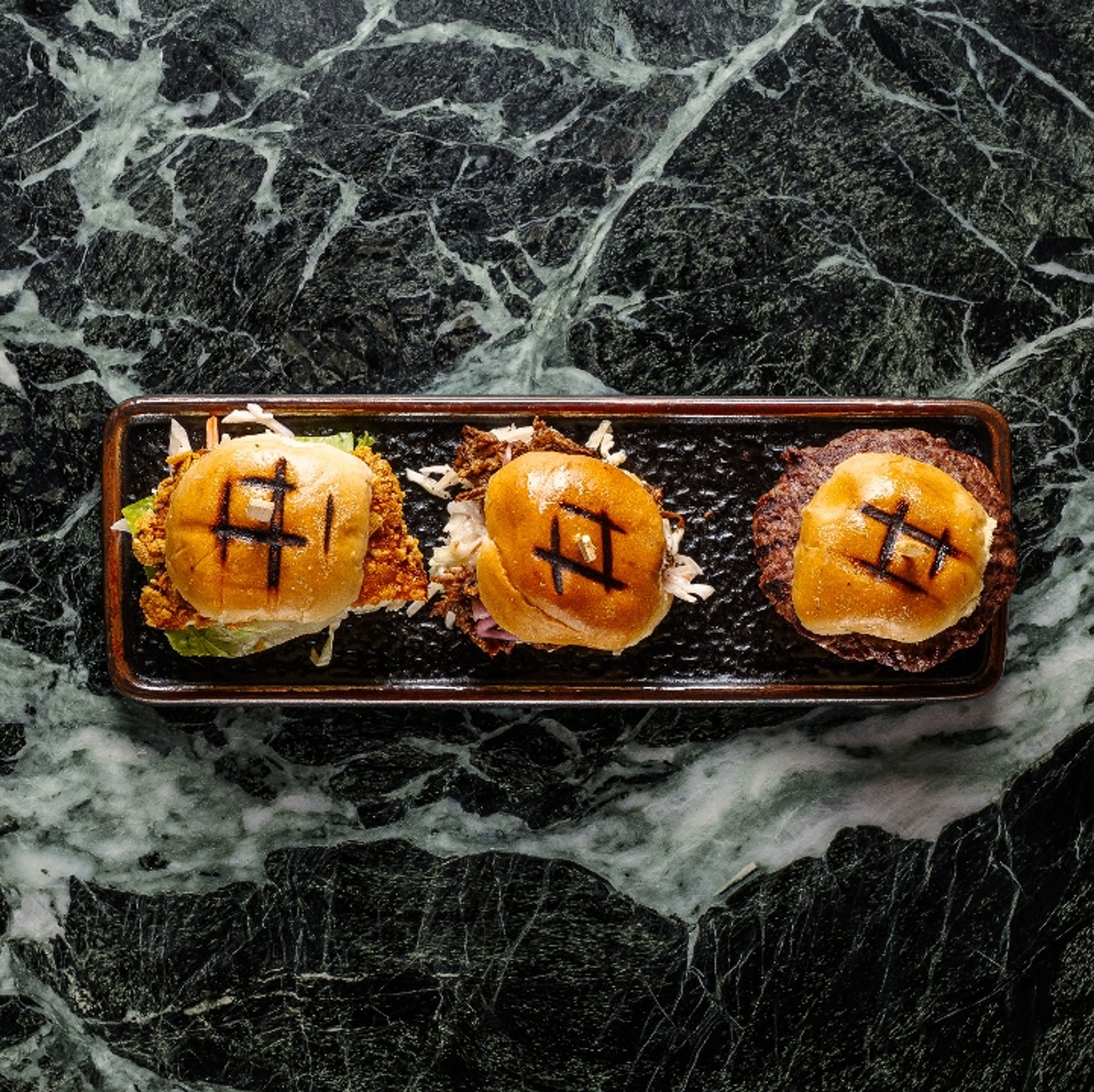 Trio Sliders