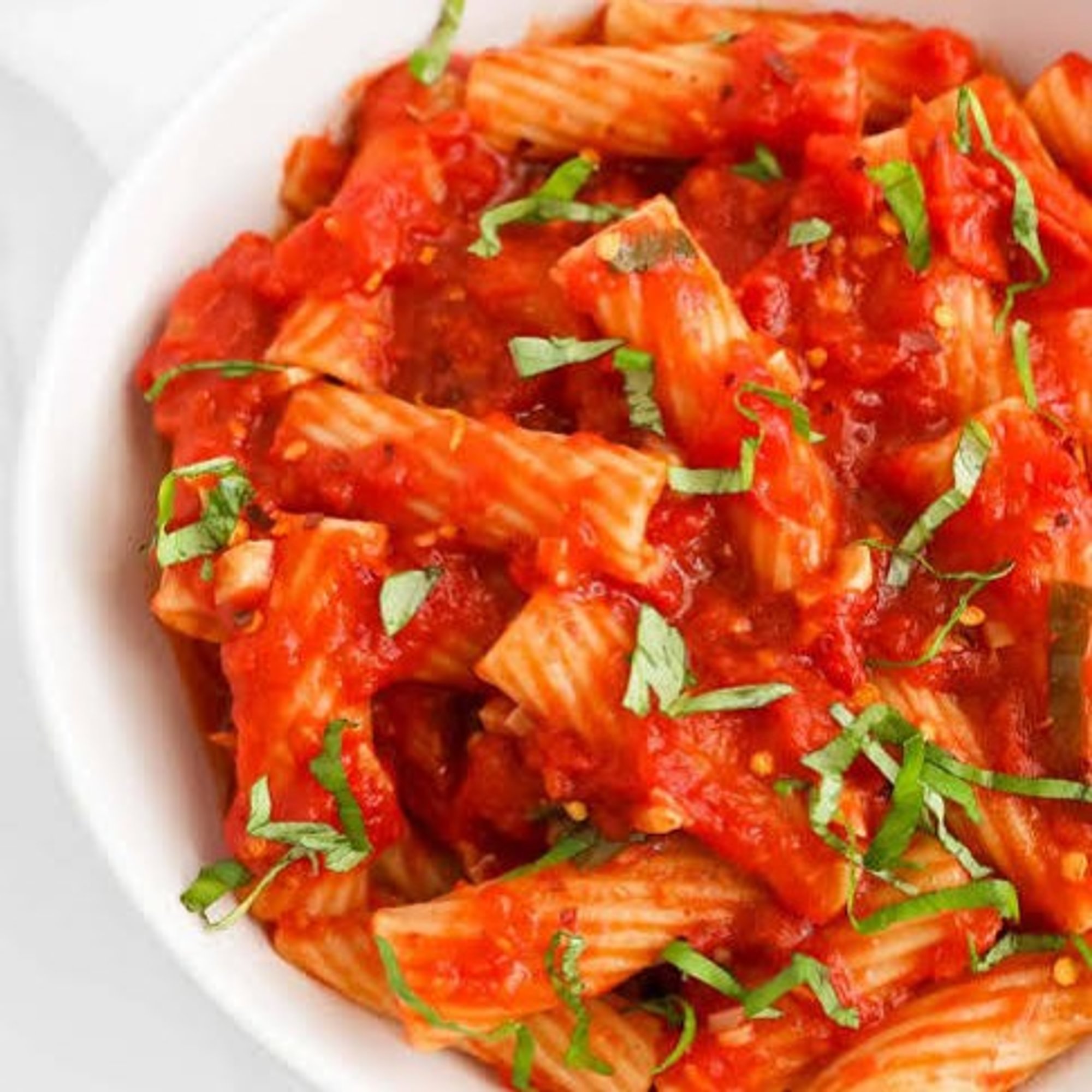 Pasta Rigatoni Red Sauce