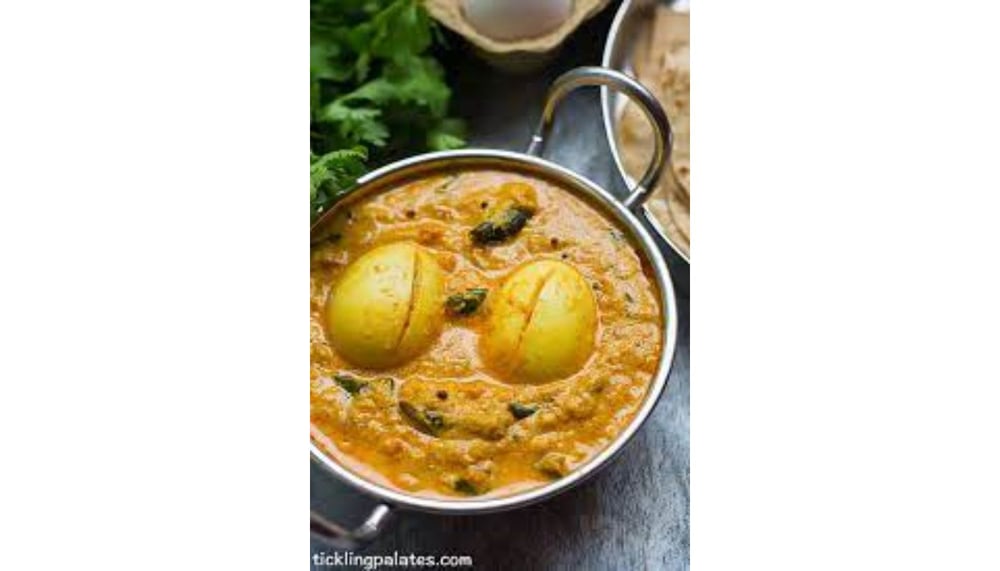 Egg Coconut Korma - South Indian style