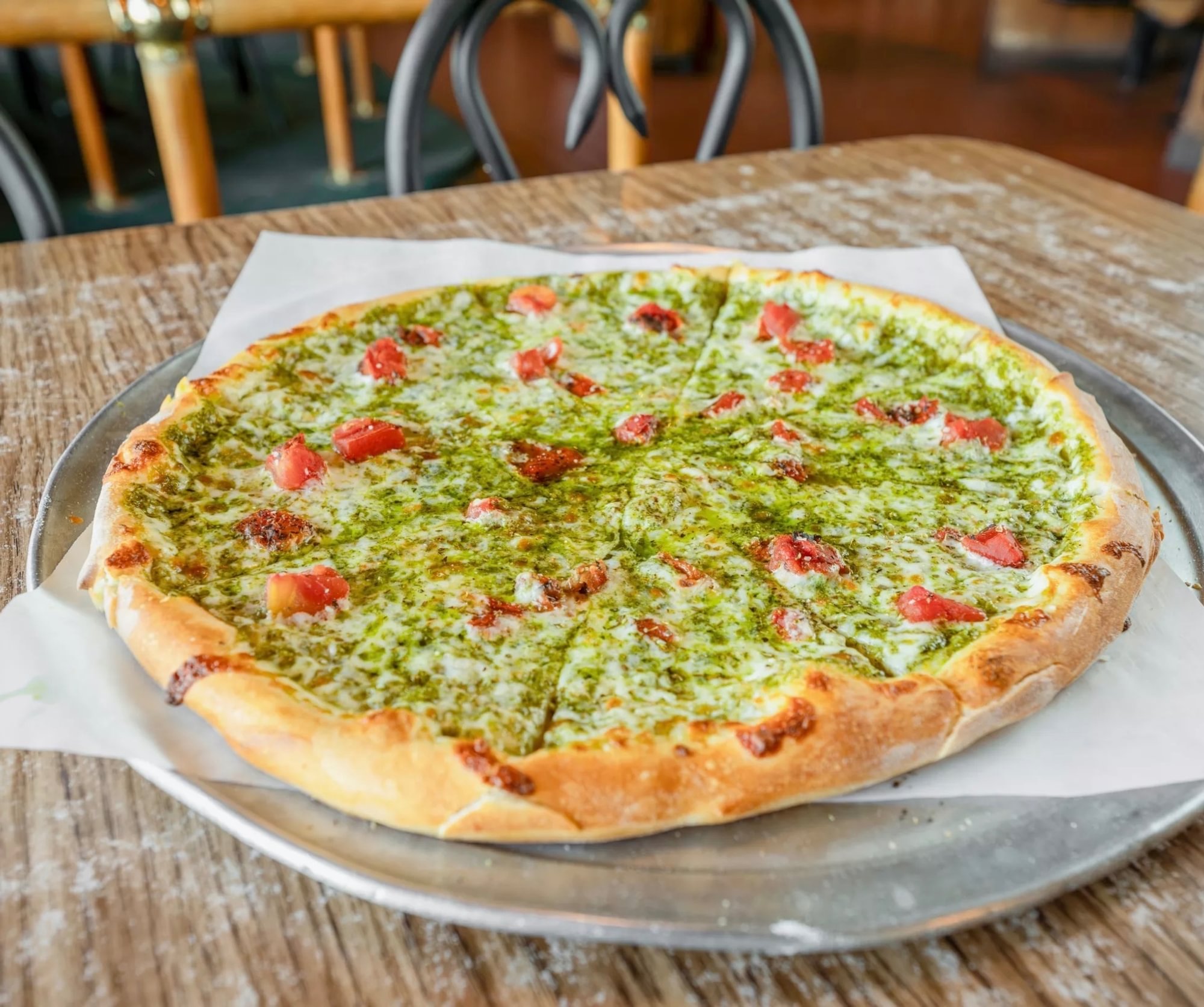 Basil Pesto Pizza