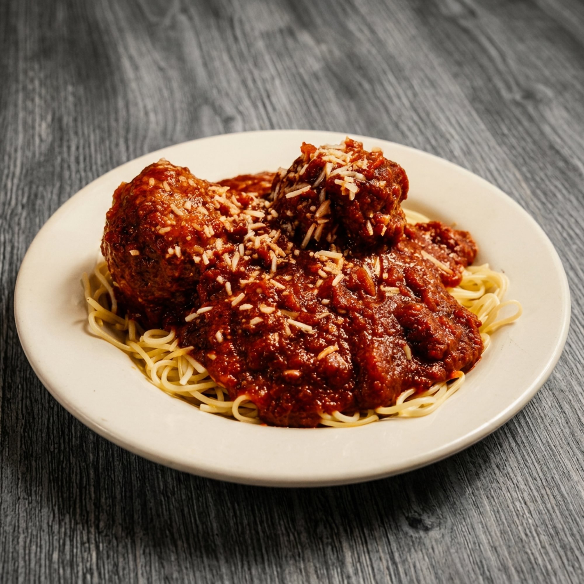 Spaghetti and Meatballs