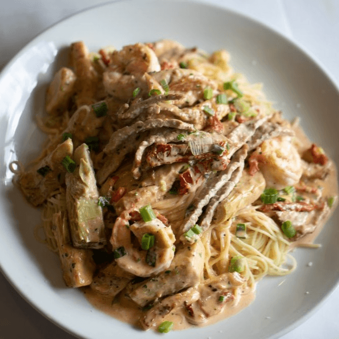 Angel Hair Florentine Pasta