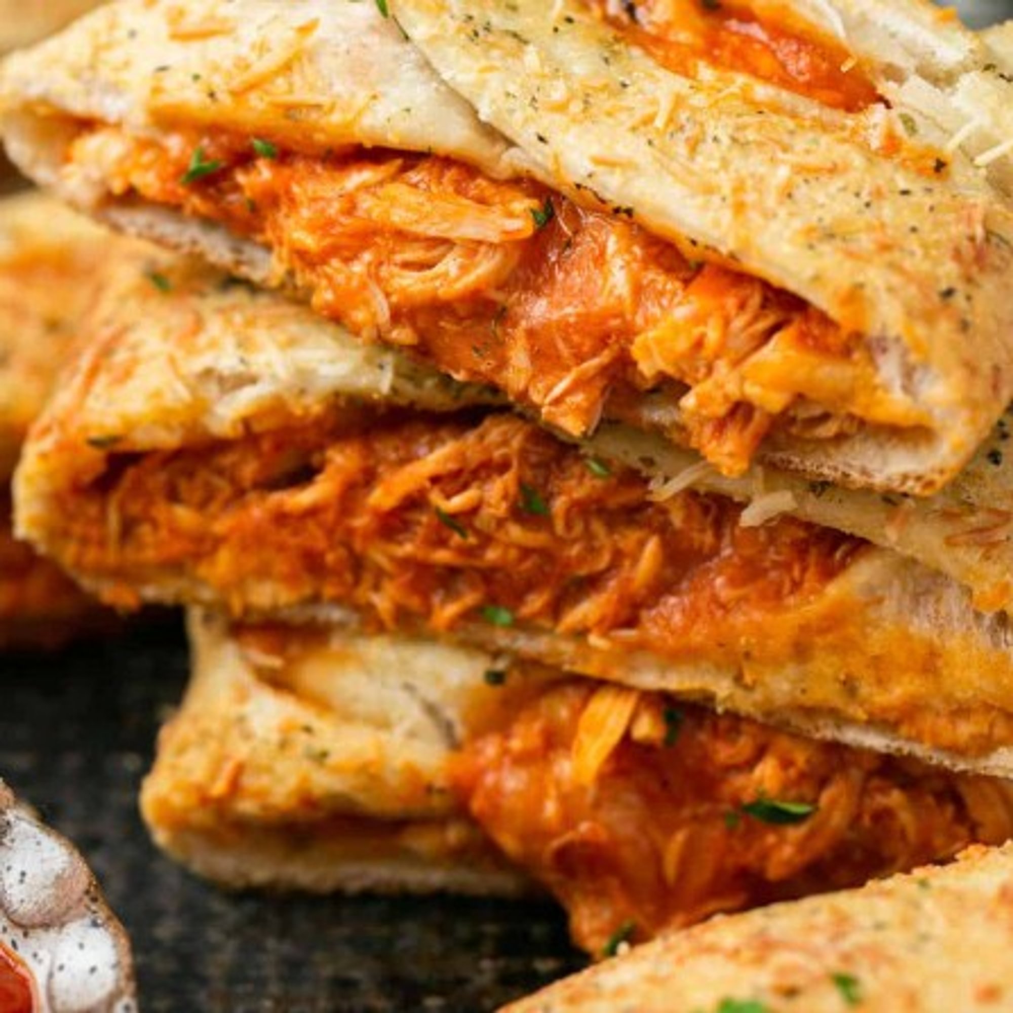 Butter Chicken Stromboli