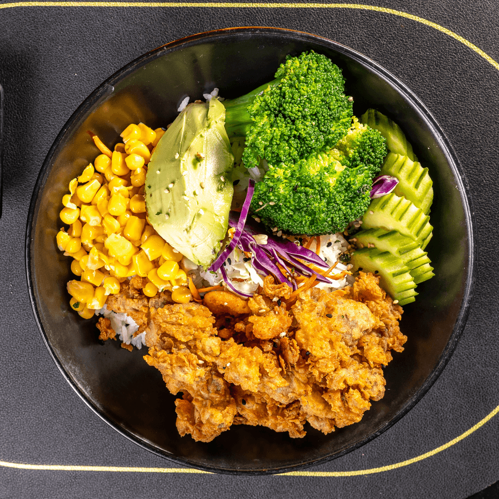 Crispy Beef Teriyaki Rice Bowl L