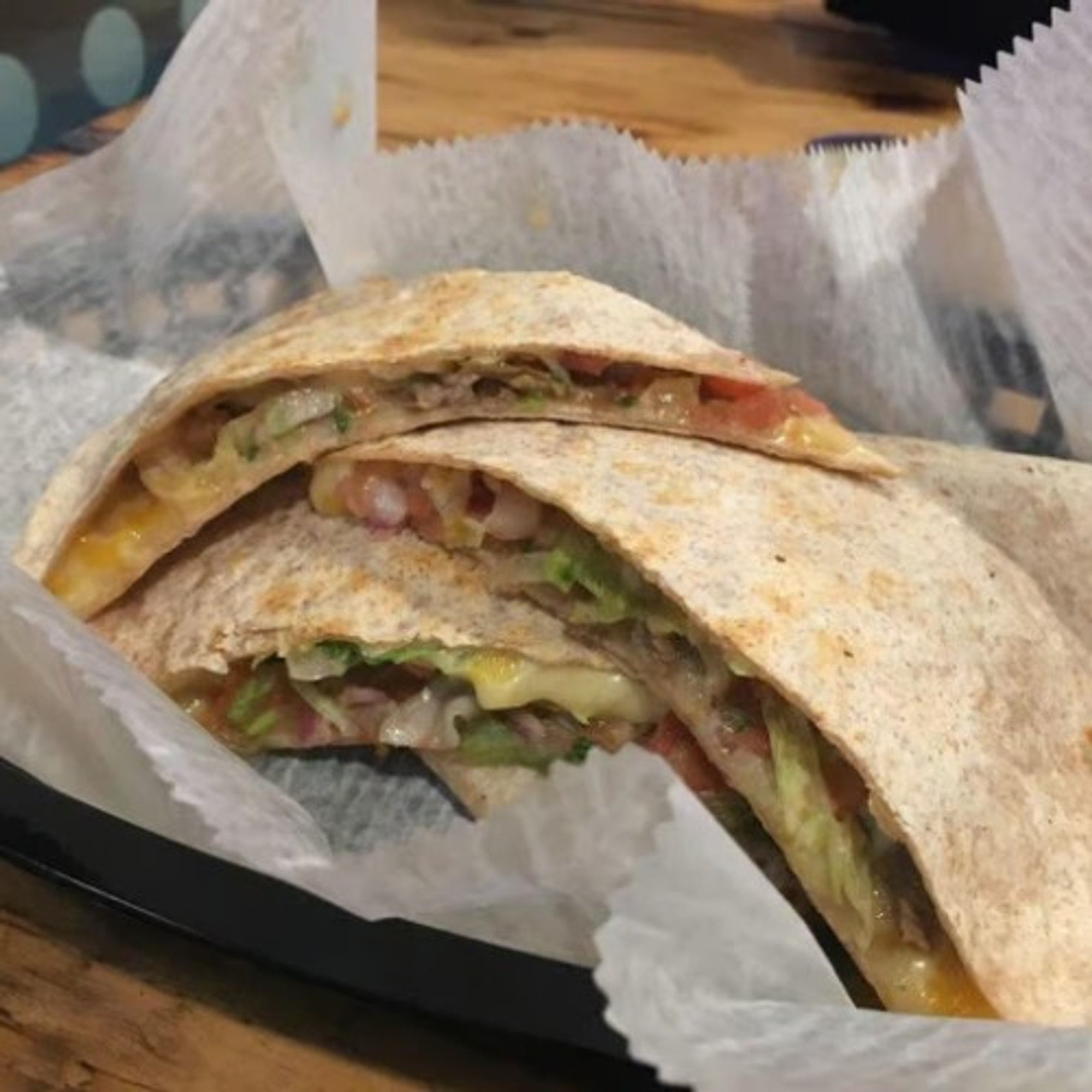 Lamb Adobado Quesadilla