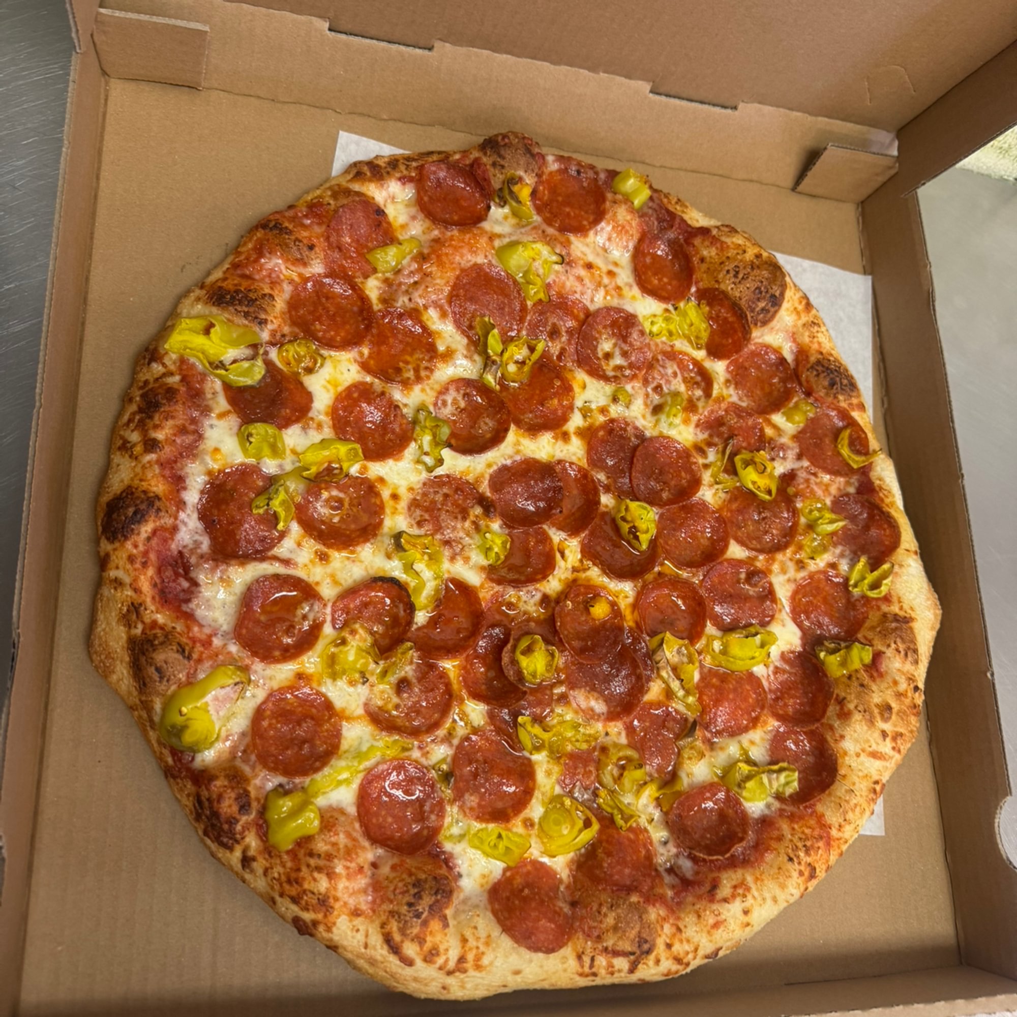 Large 2-Topping Pizza & 8 Mozzarella Sticks