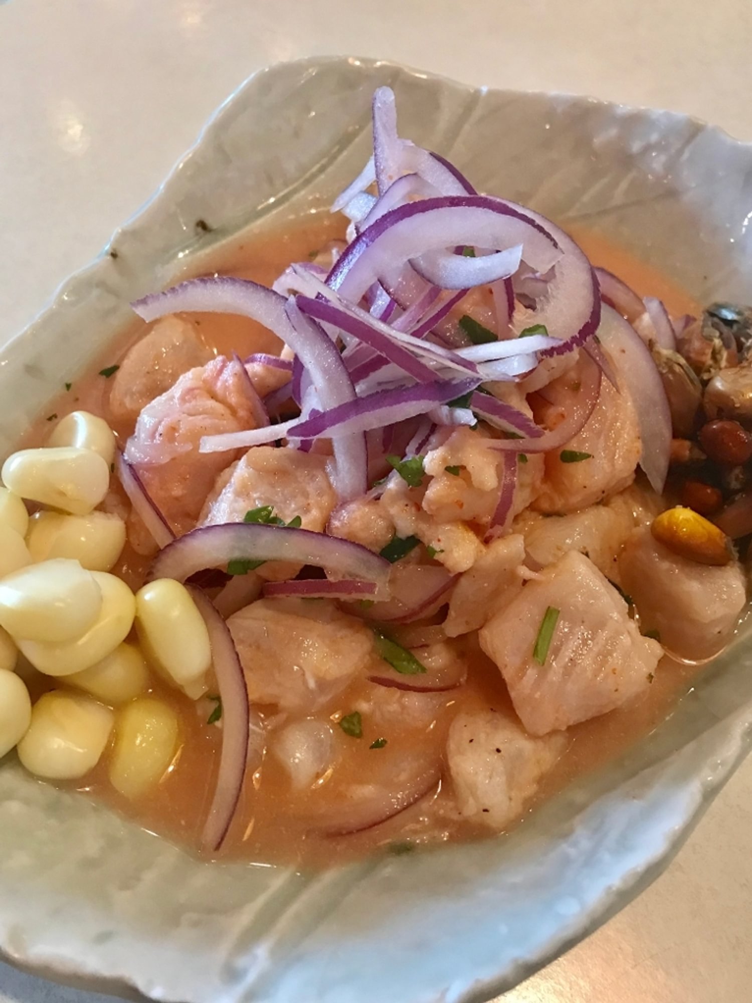 Ceviche De Pescado (Swai)