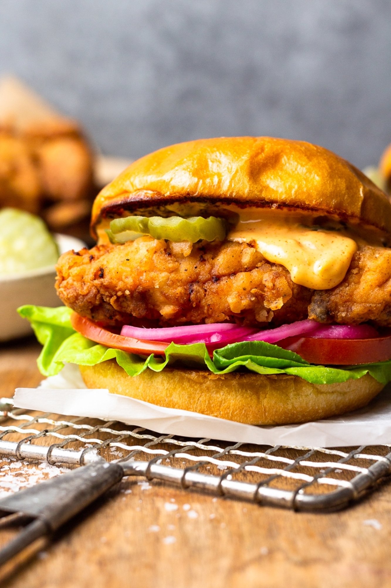 The Chicken Burger (Regular or Spicy)