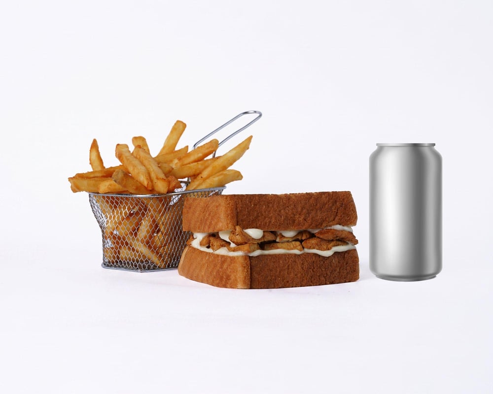 Chicken Crunchy Toast Combo
