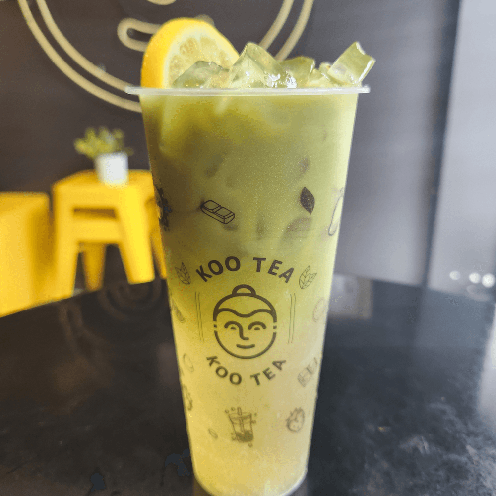 Matcha Lime Soda 22 Oz