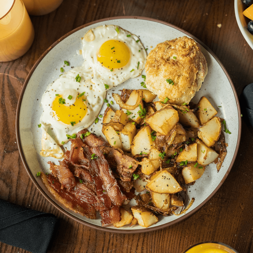 Steam Breakfast Plate