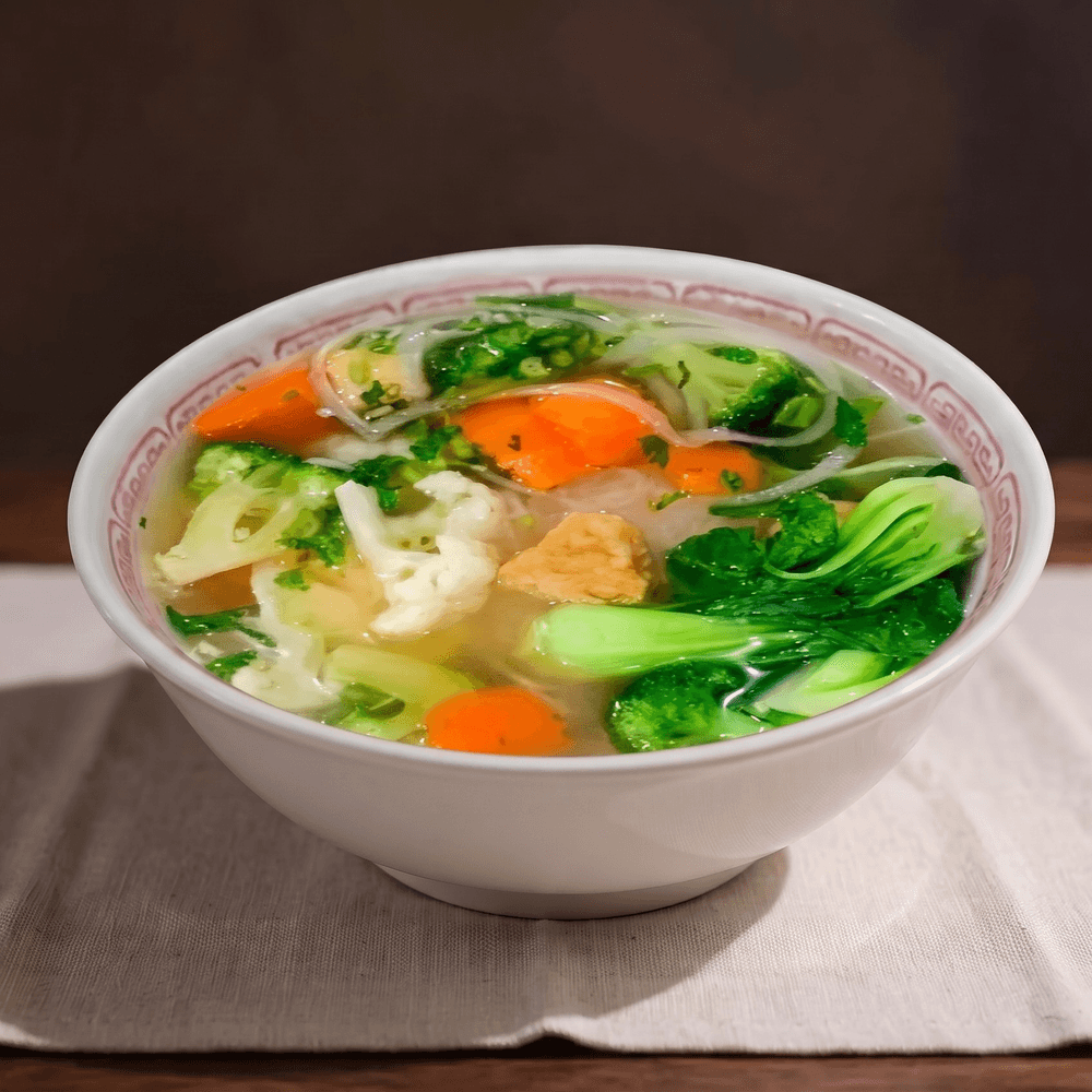 Vegetable Pho Noodle Soup