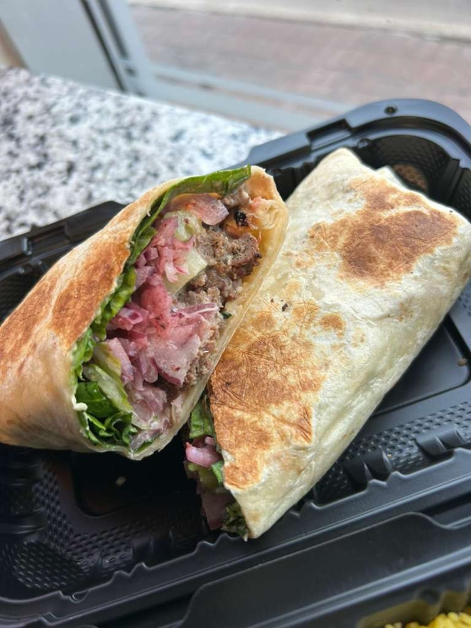 *NEW Signature Beef Shish Kebab Wrap