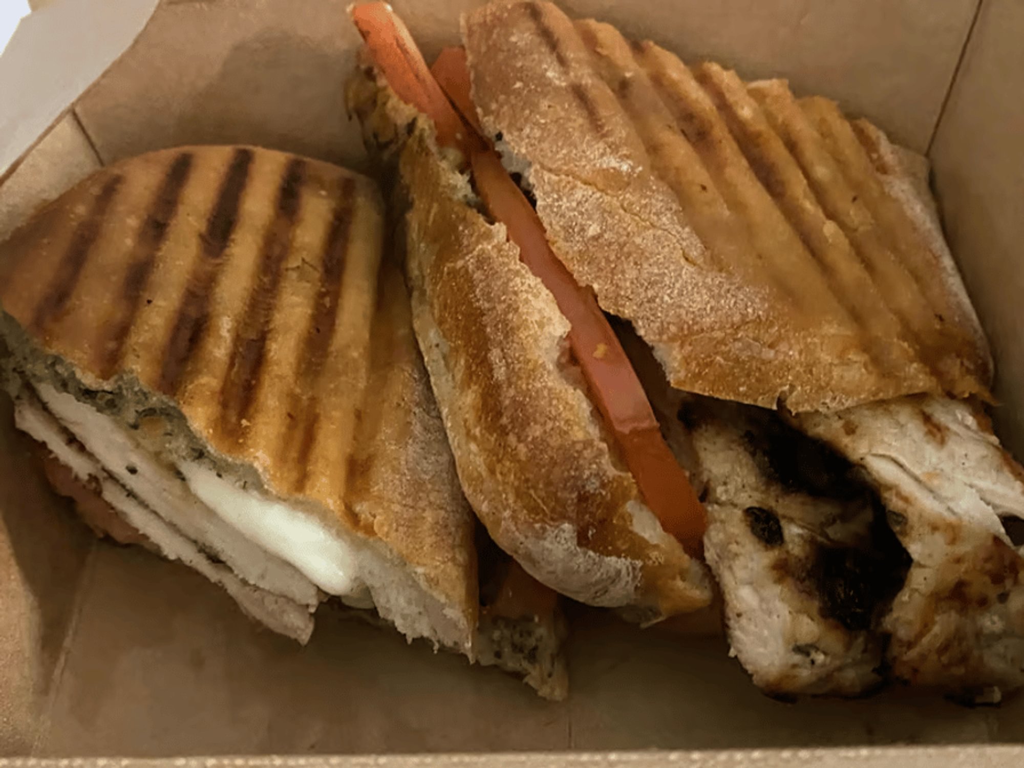 Chicken Caprese Panini