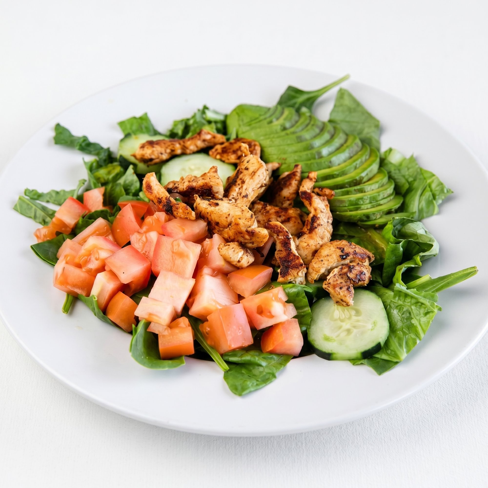 Grilled Chicken Avocado Salad