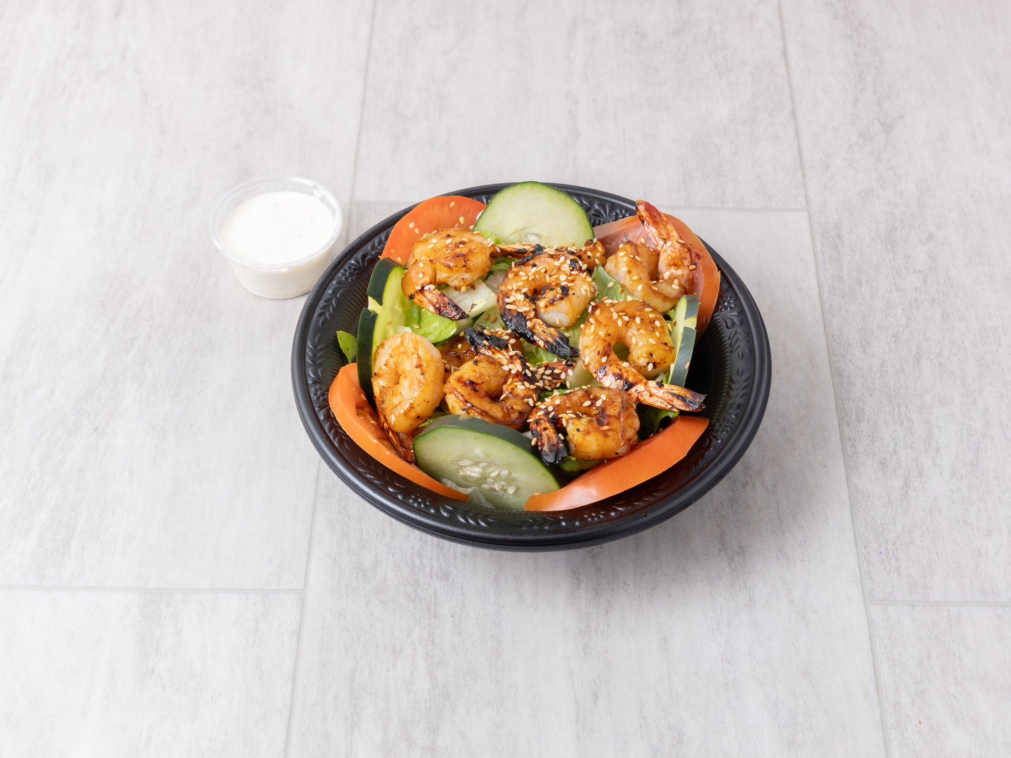 Grilled Shrimp Salad