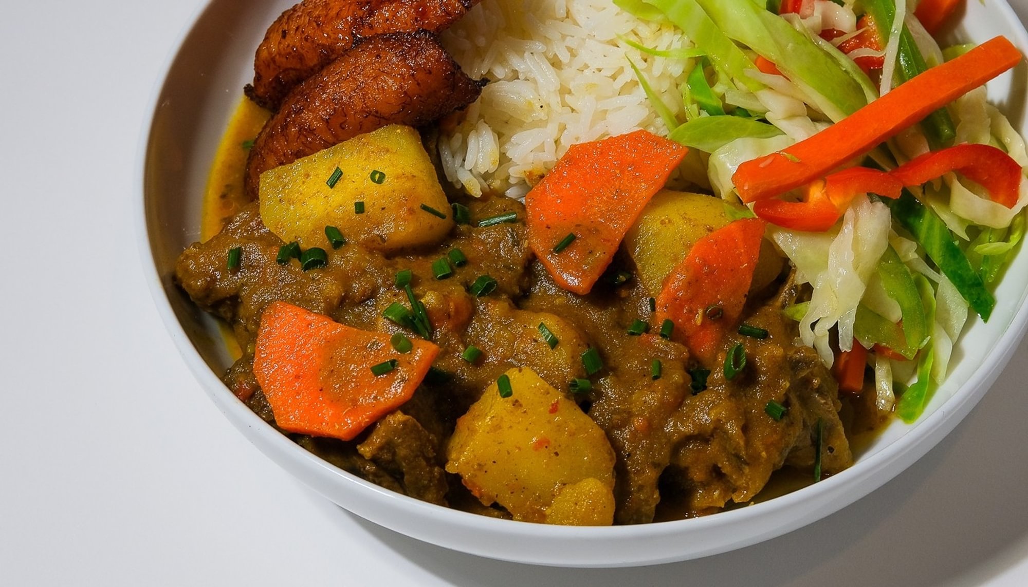 Curry Goat Bowl