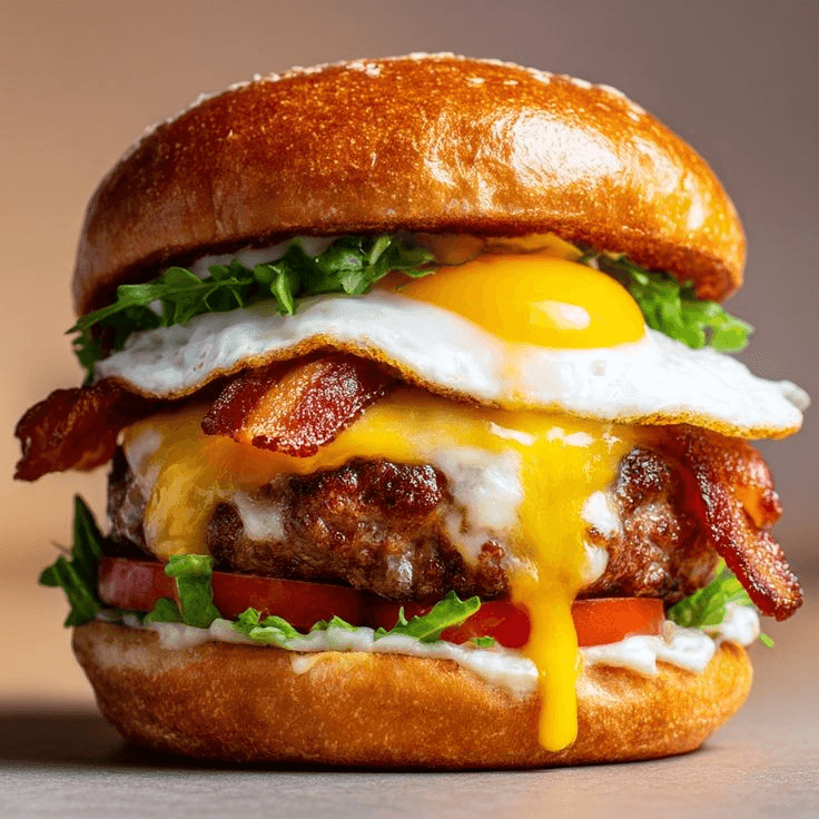 Sunrise Burger, Fries & Drink