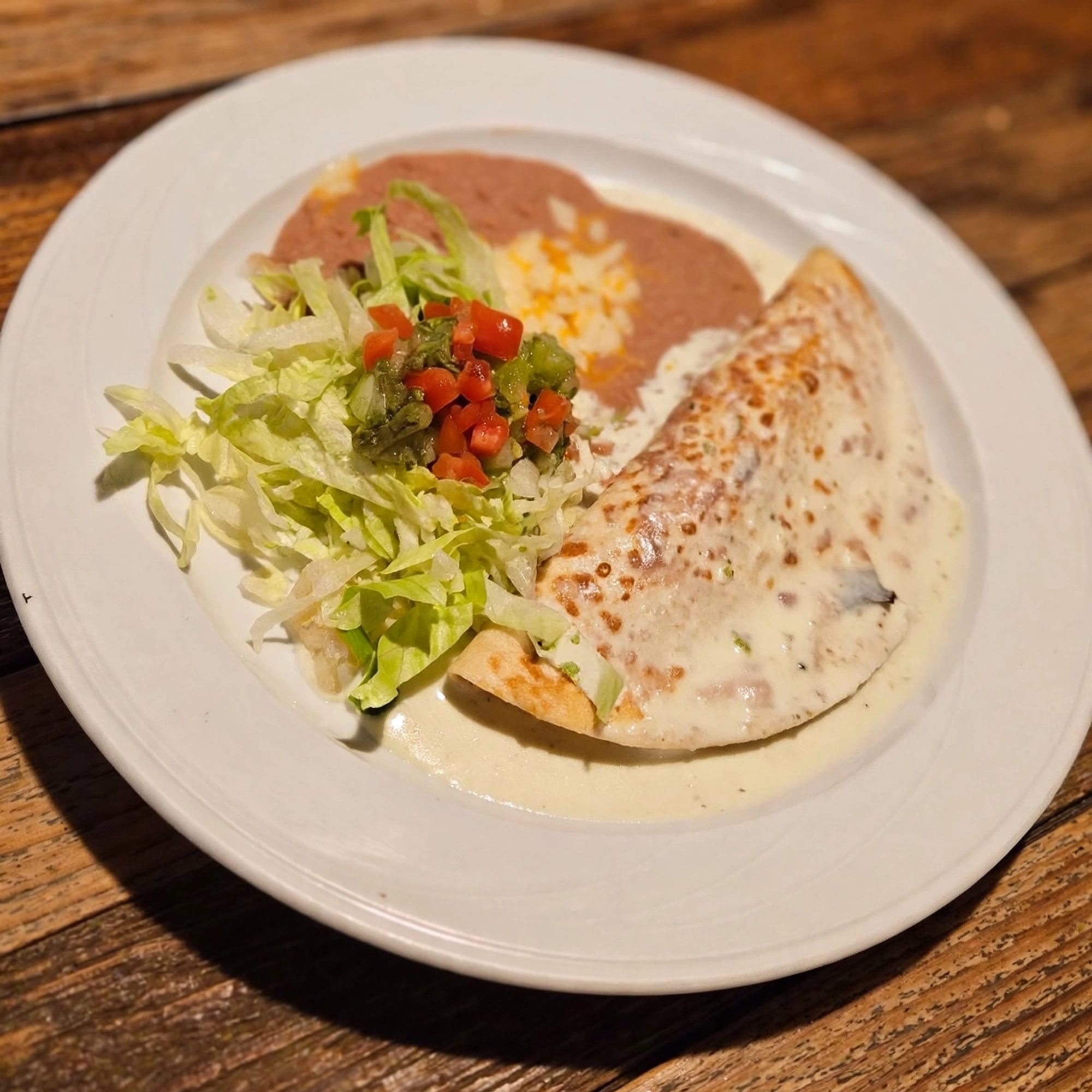 Quesadilla Rellena Lunch