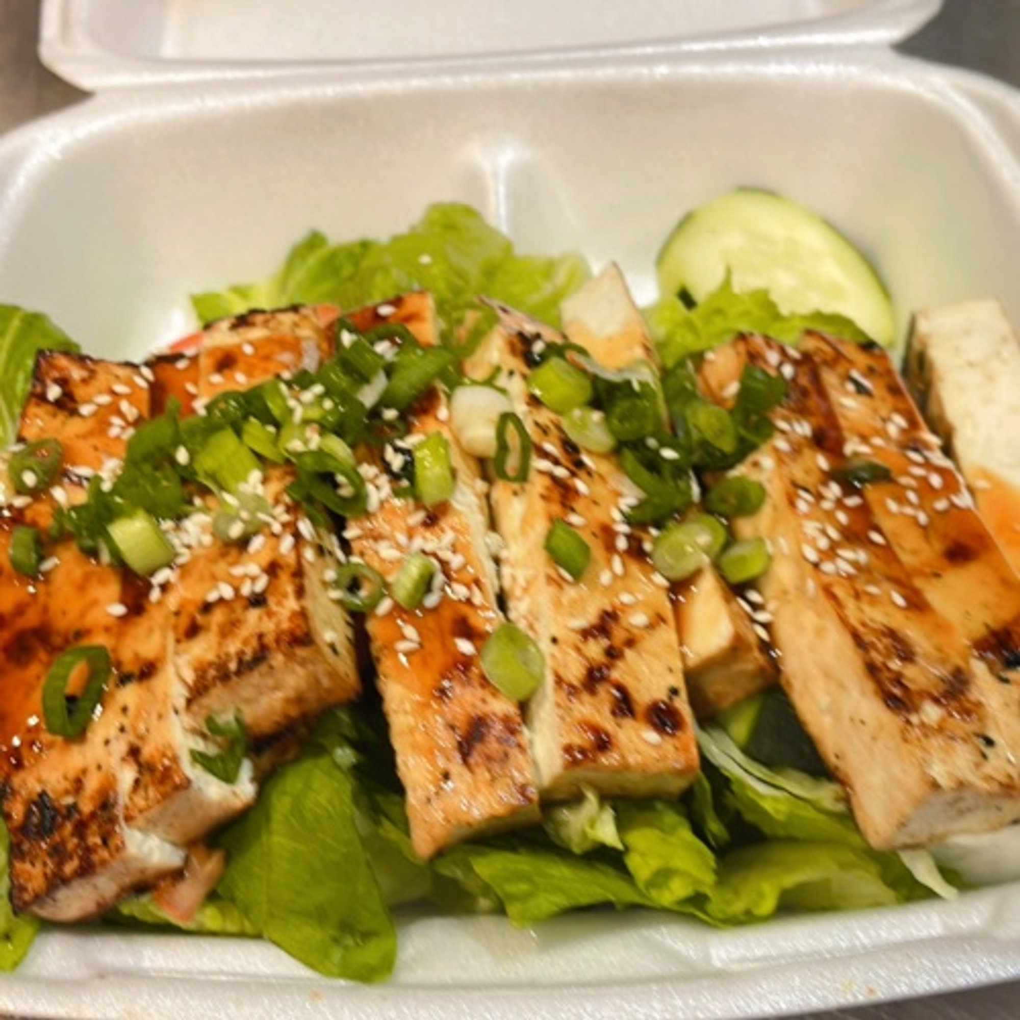 Tofu Teriyaki Salad