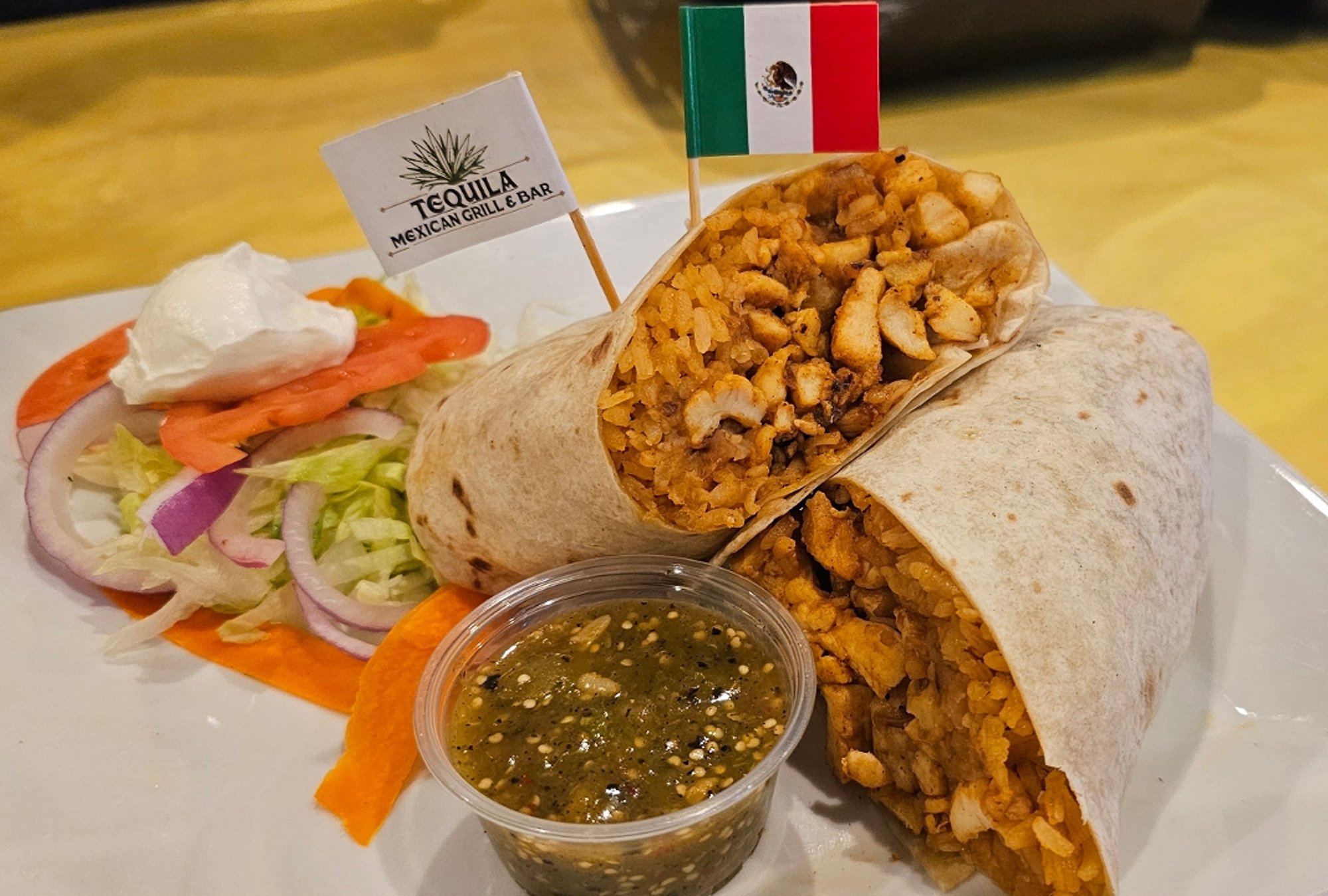 Shredded Beef Burrito