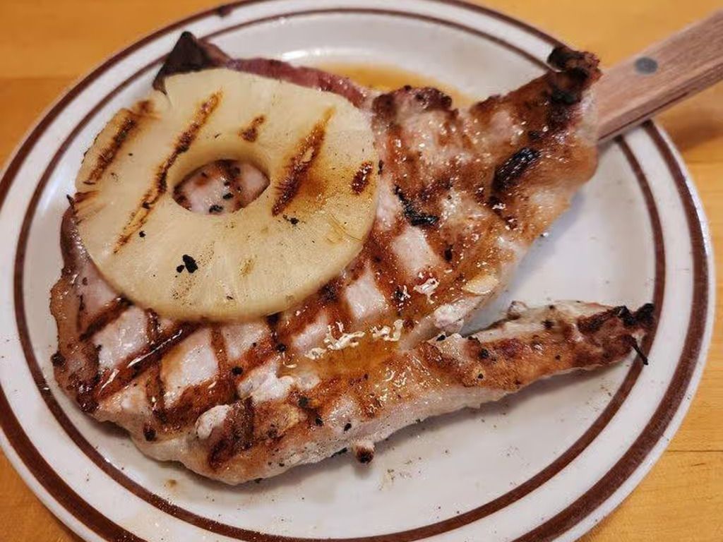 1 Pork Chop & Eggs