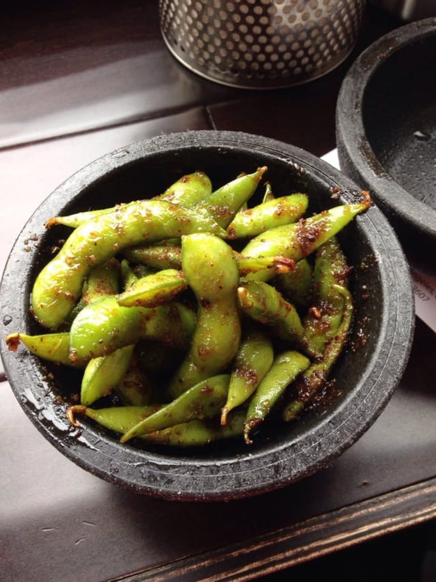 Garlic Edamame