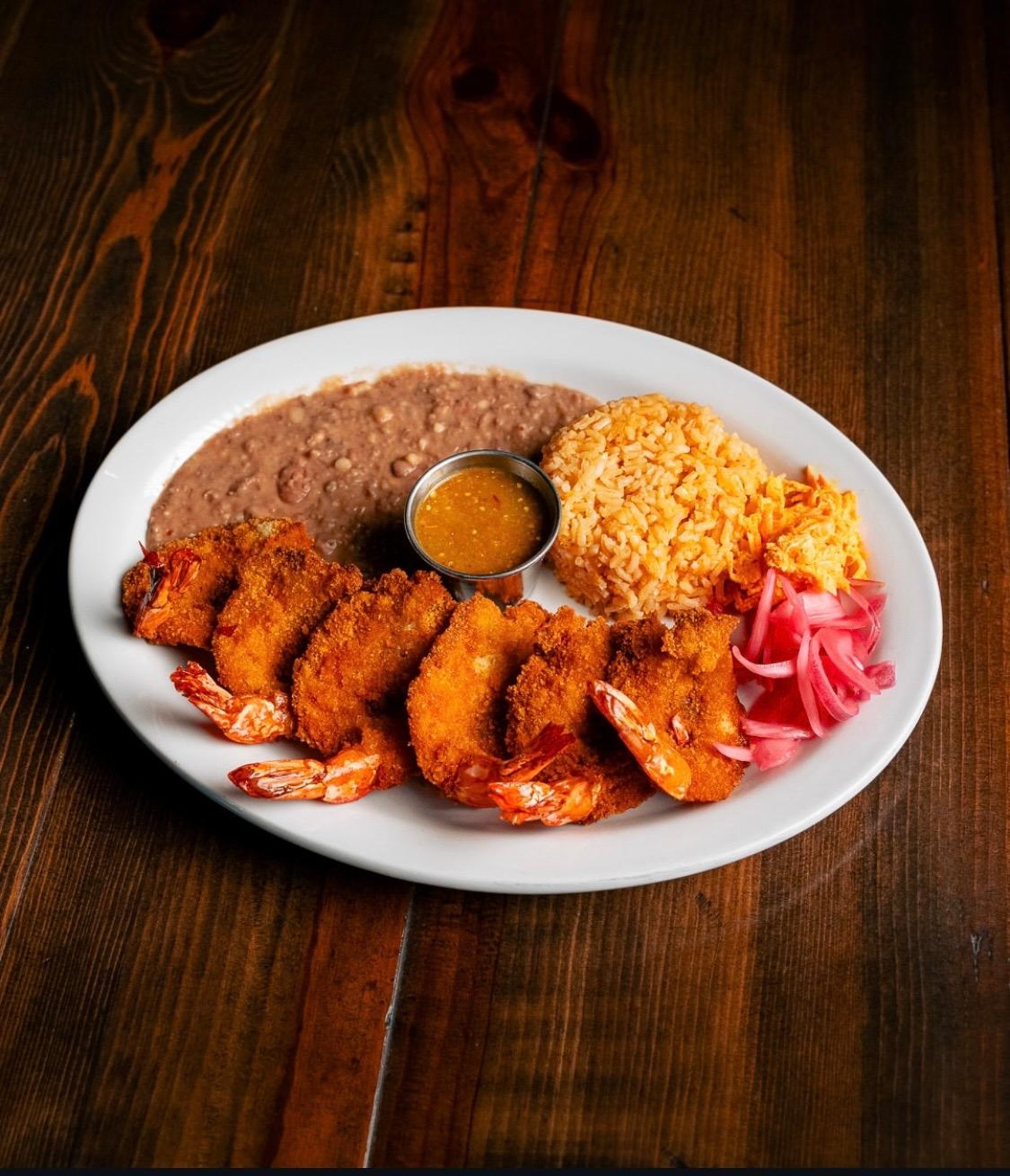 Camarones Empanizados Dinner