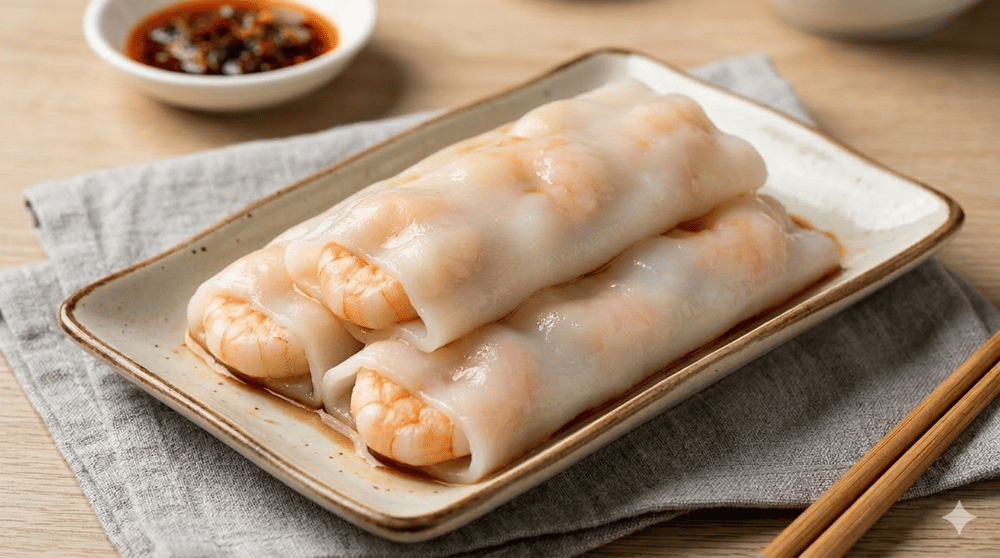 Shrimp Rice Rolls (3 pcs) 虾米卷