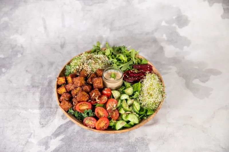Hemp Tempeh Salad