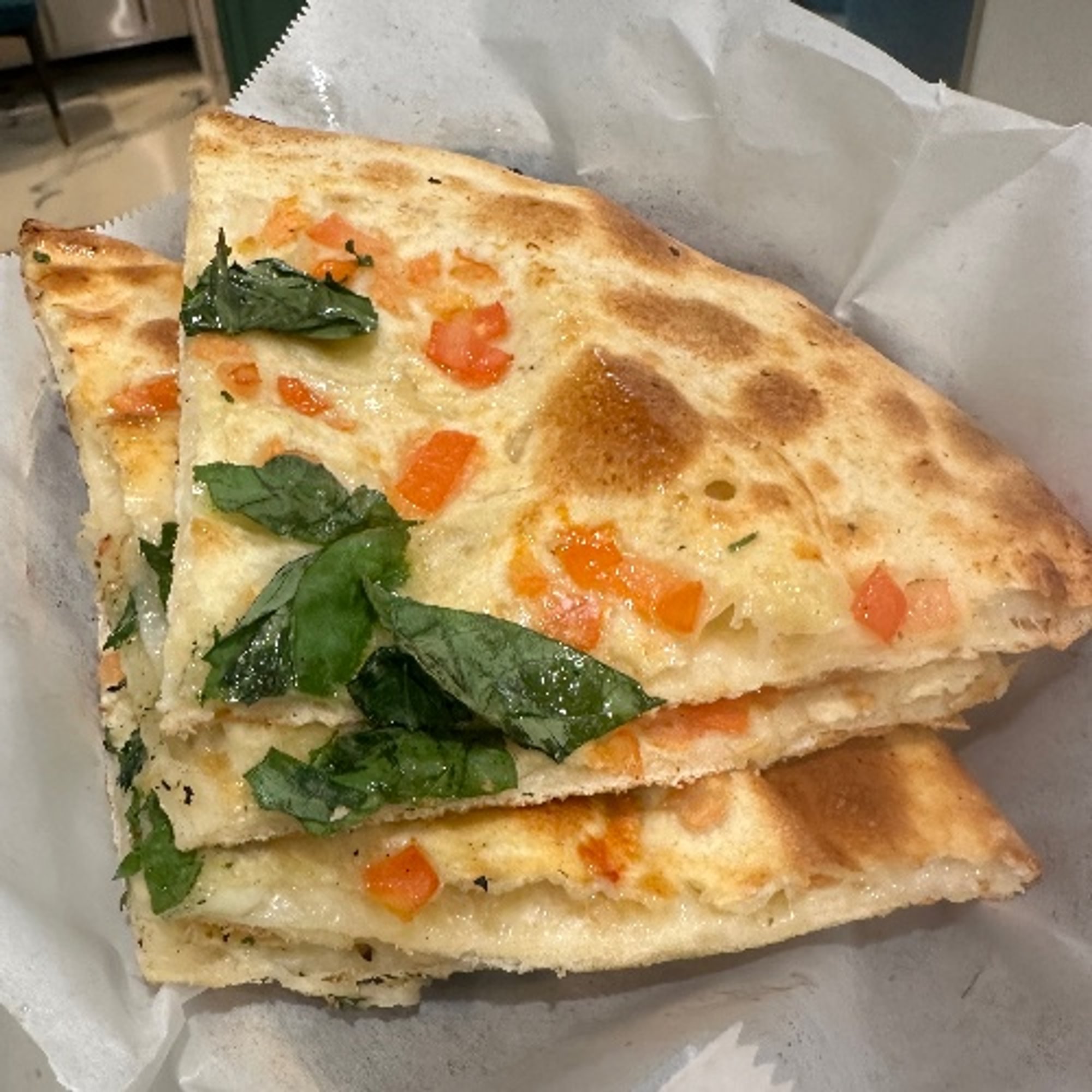 Tomato Basil Naan