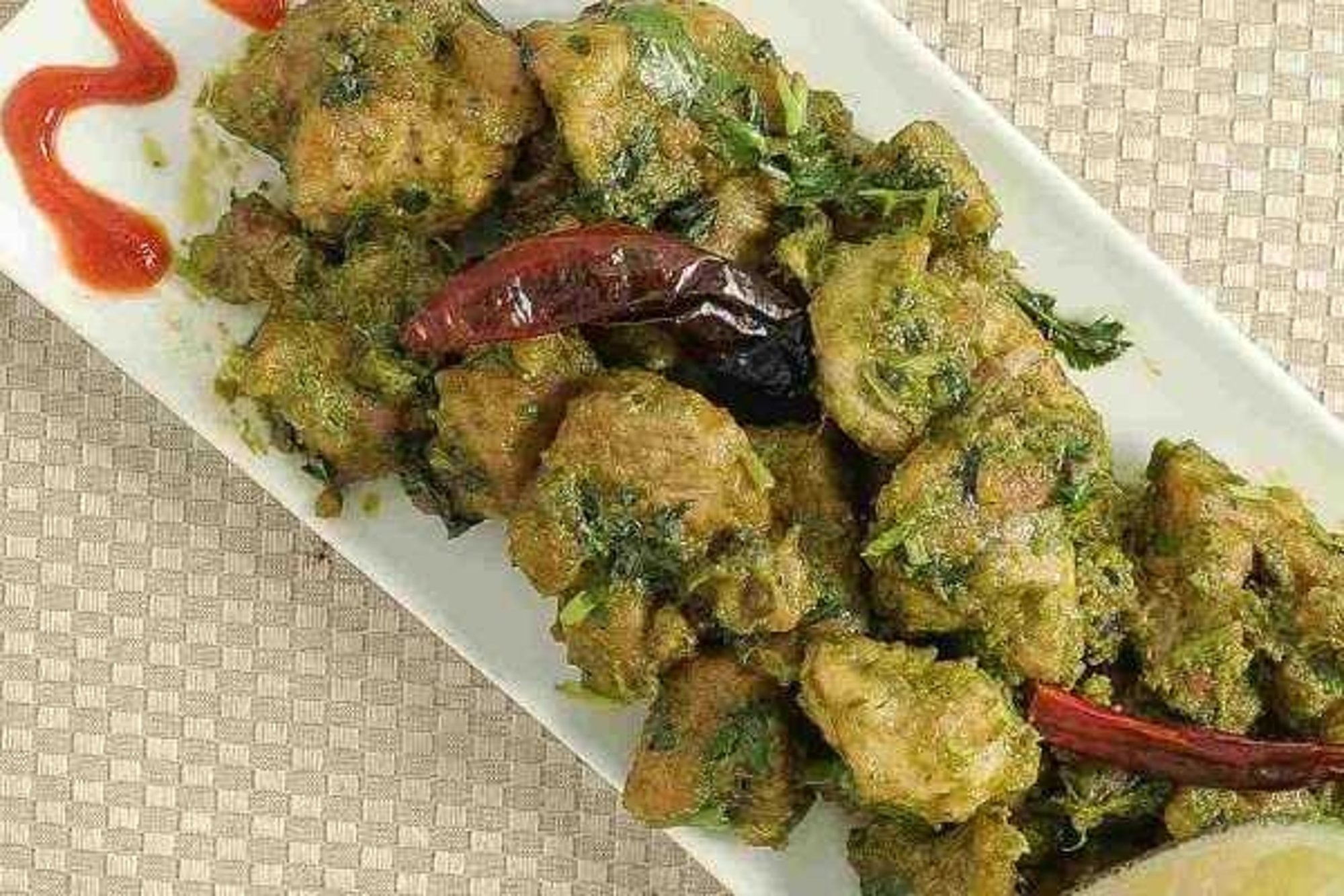 Kothimeera Kodi (Cilantro Chicken)