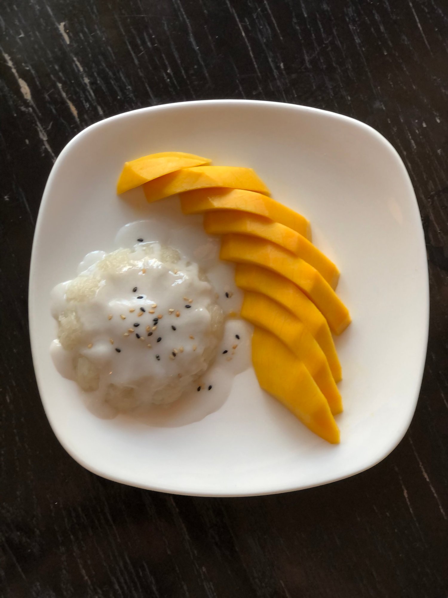 Mango with Sweet Sticky Rice
