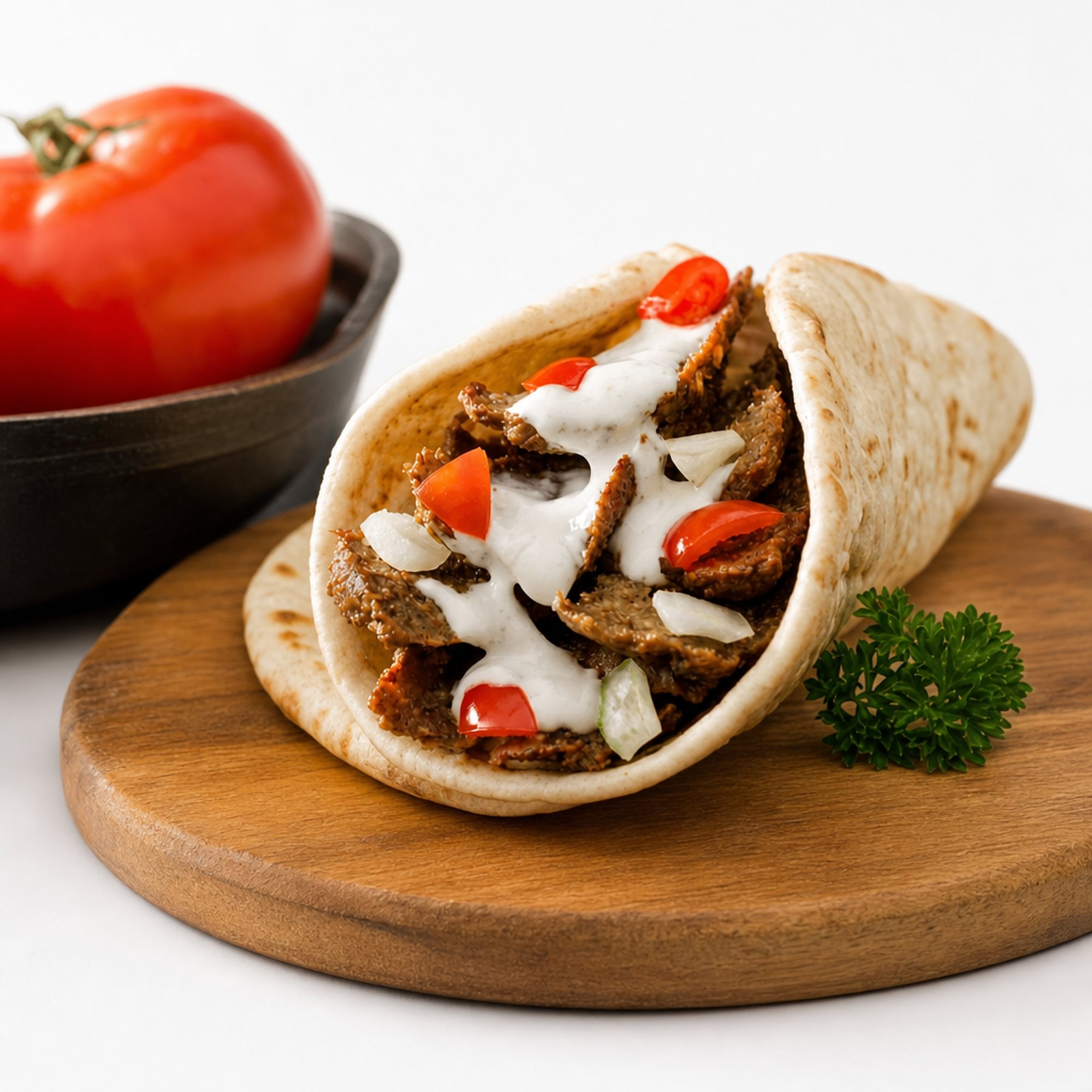 Lamb Gyro on Pita