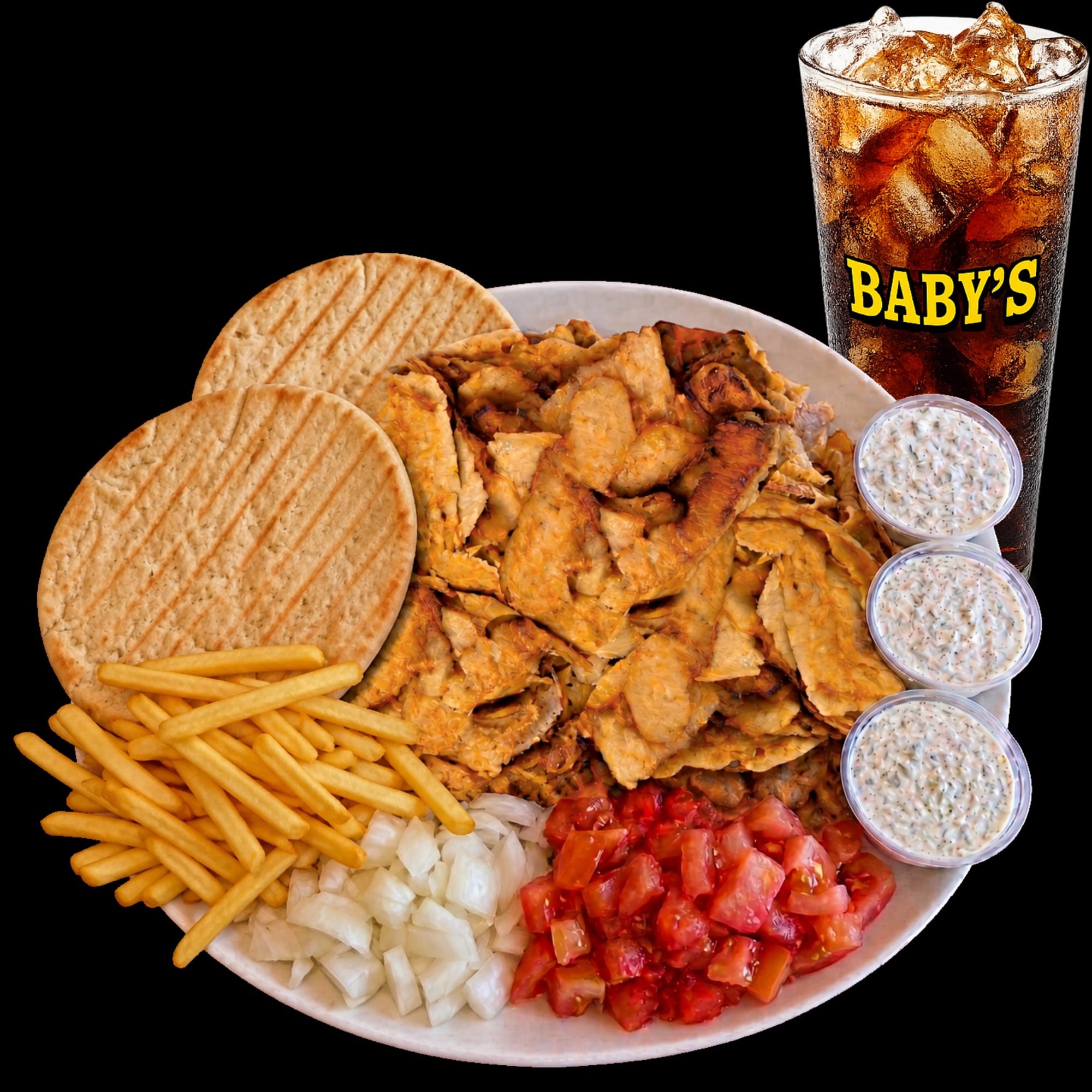 Chicken Gyros Plate