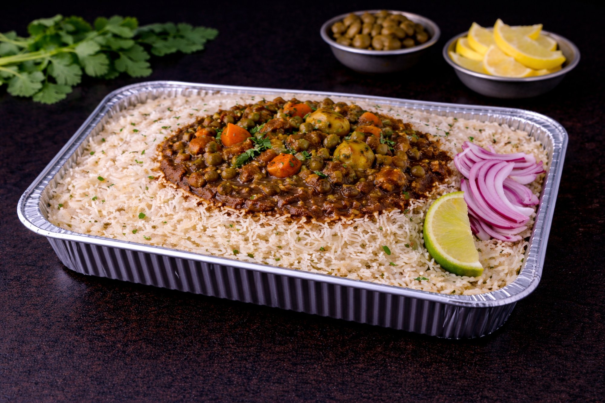 Family Pack Ulavacharu Vegetable Pulao (Horse Gram Vegetable Pulao)