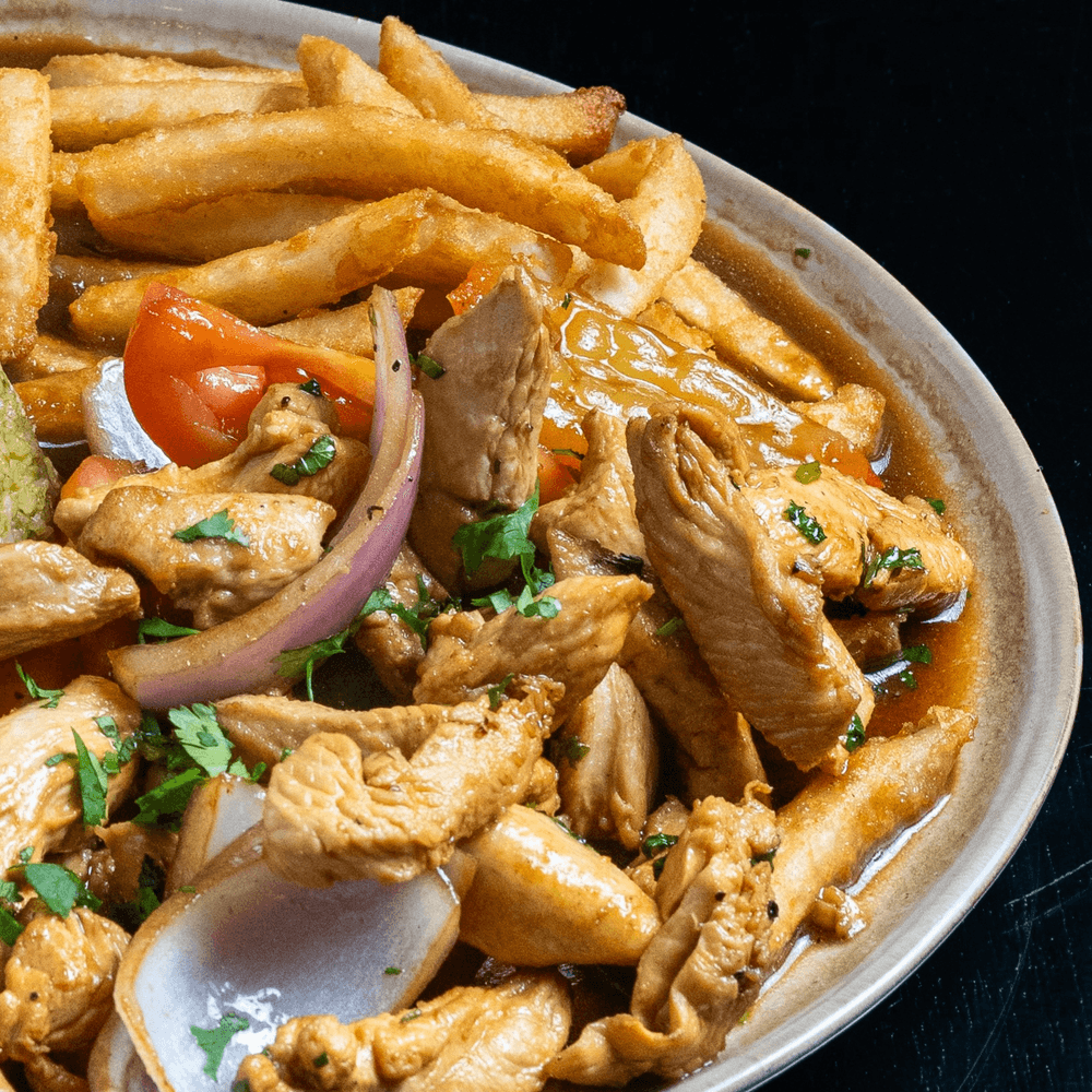 Pollo Saltado - Lunch