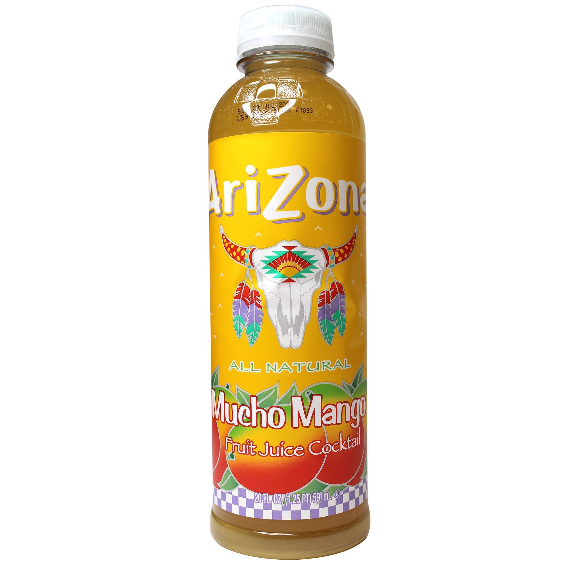 Arizona Mucho Mango 20oz bottle