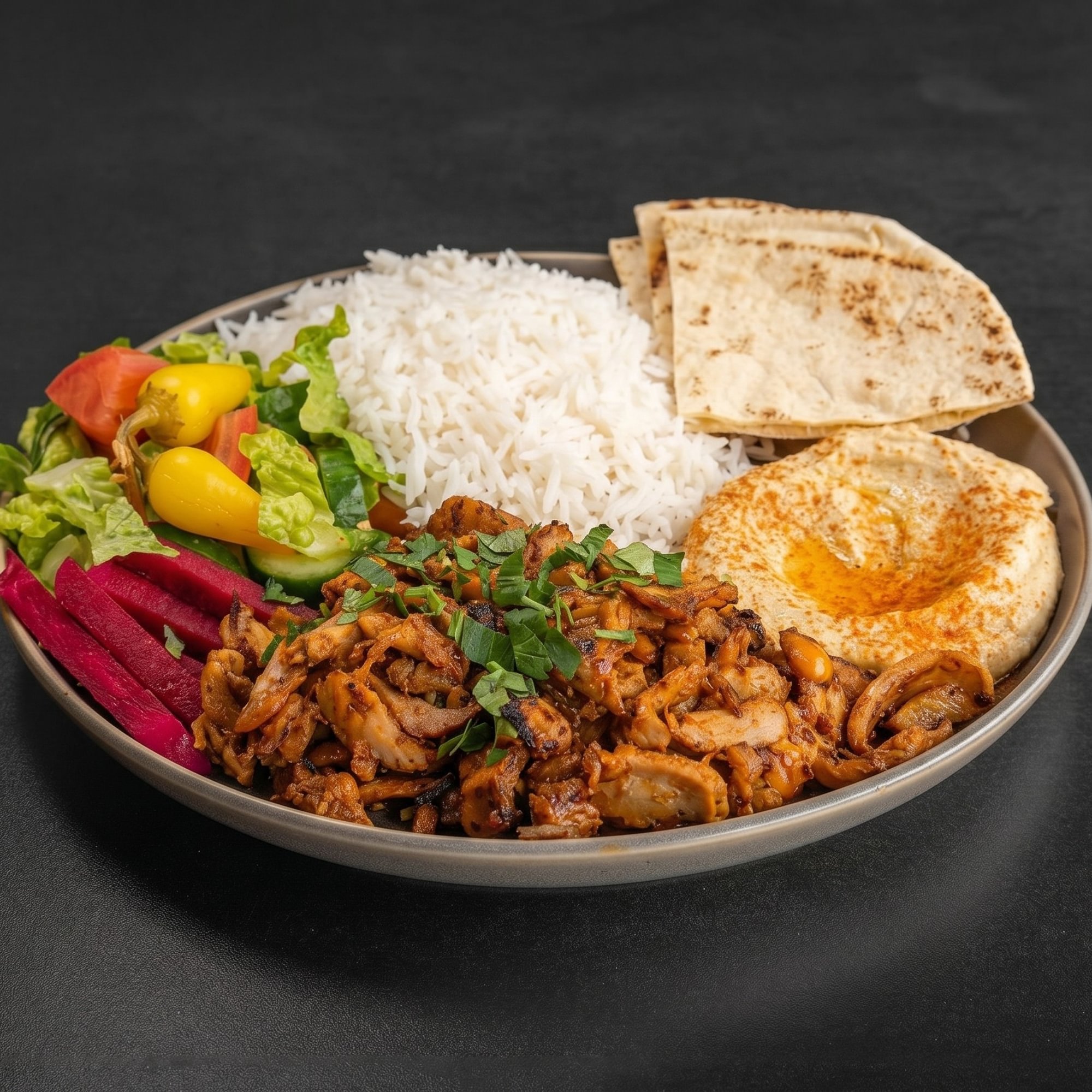 Chicken Shawarma Plate